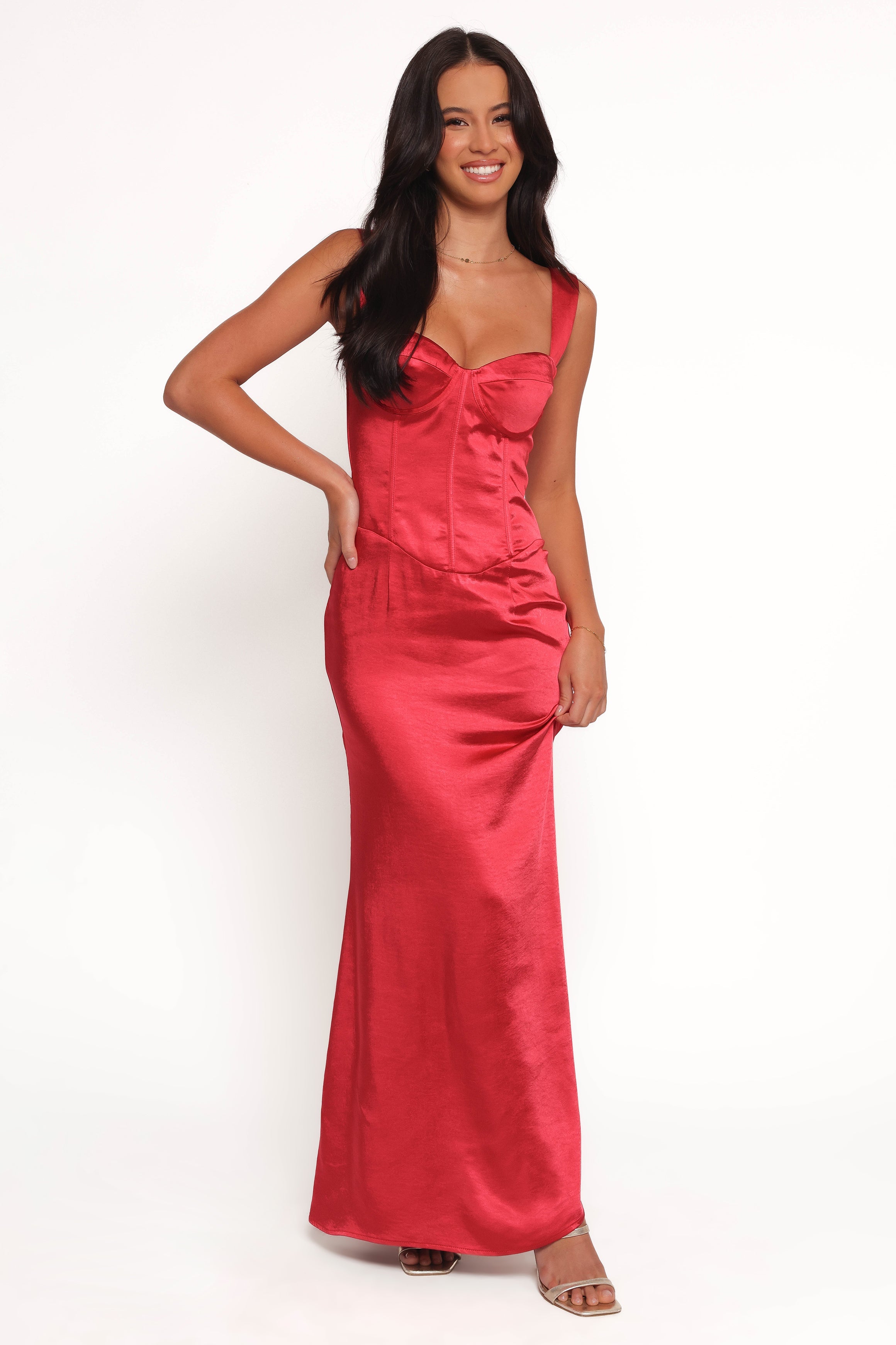 Petal and Pup USA DRESSES Oura Maxi Dress - Red