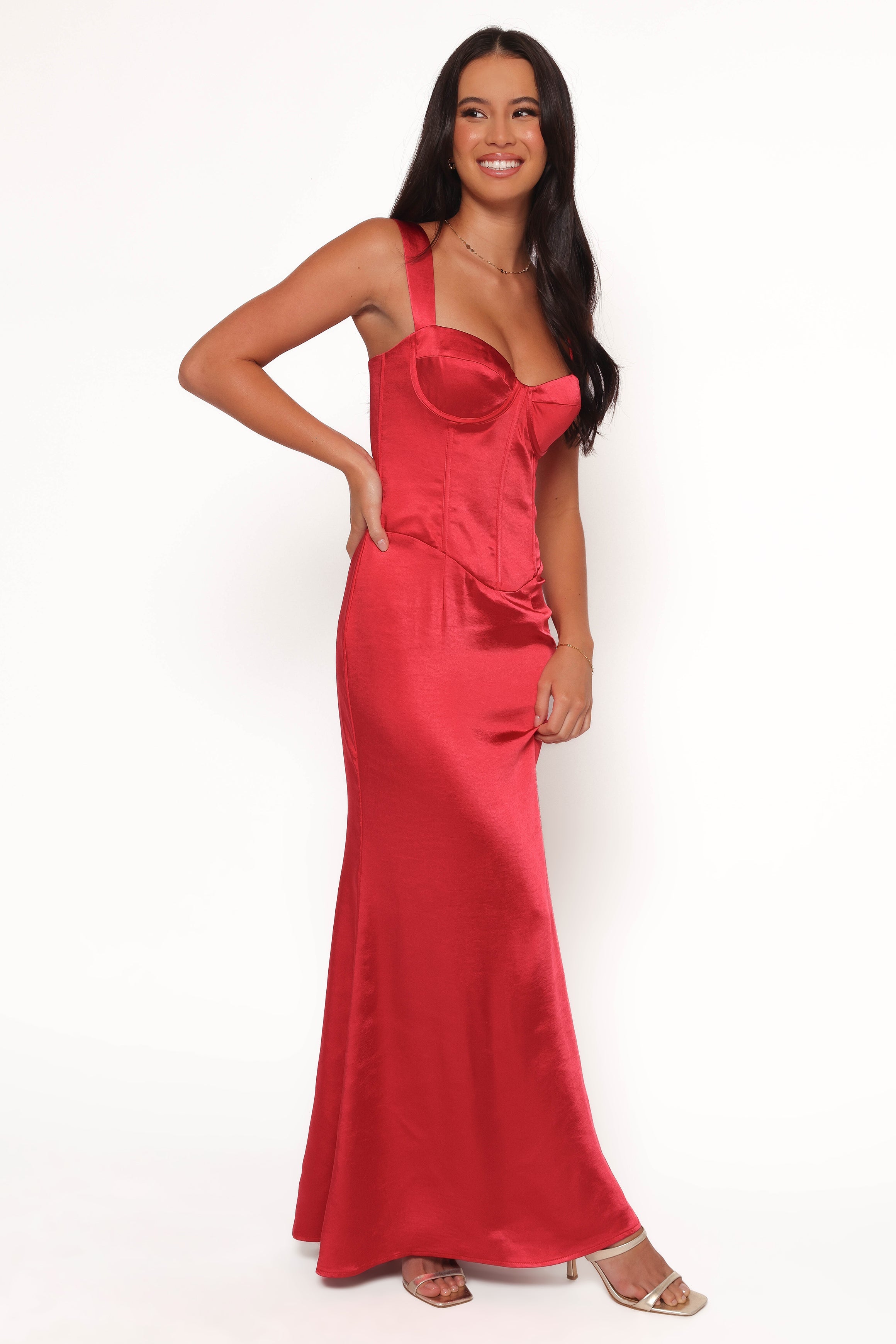 Petal and Pup USA DRESSES Oura Maxi Dress - Red