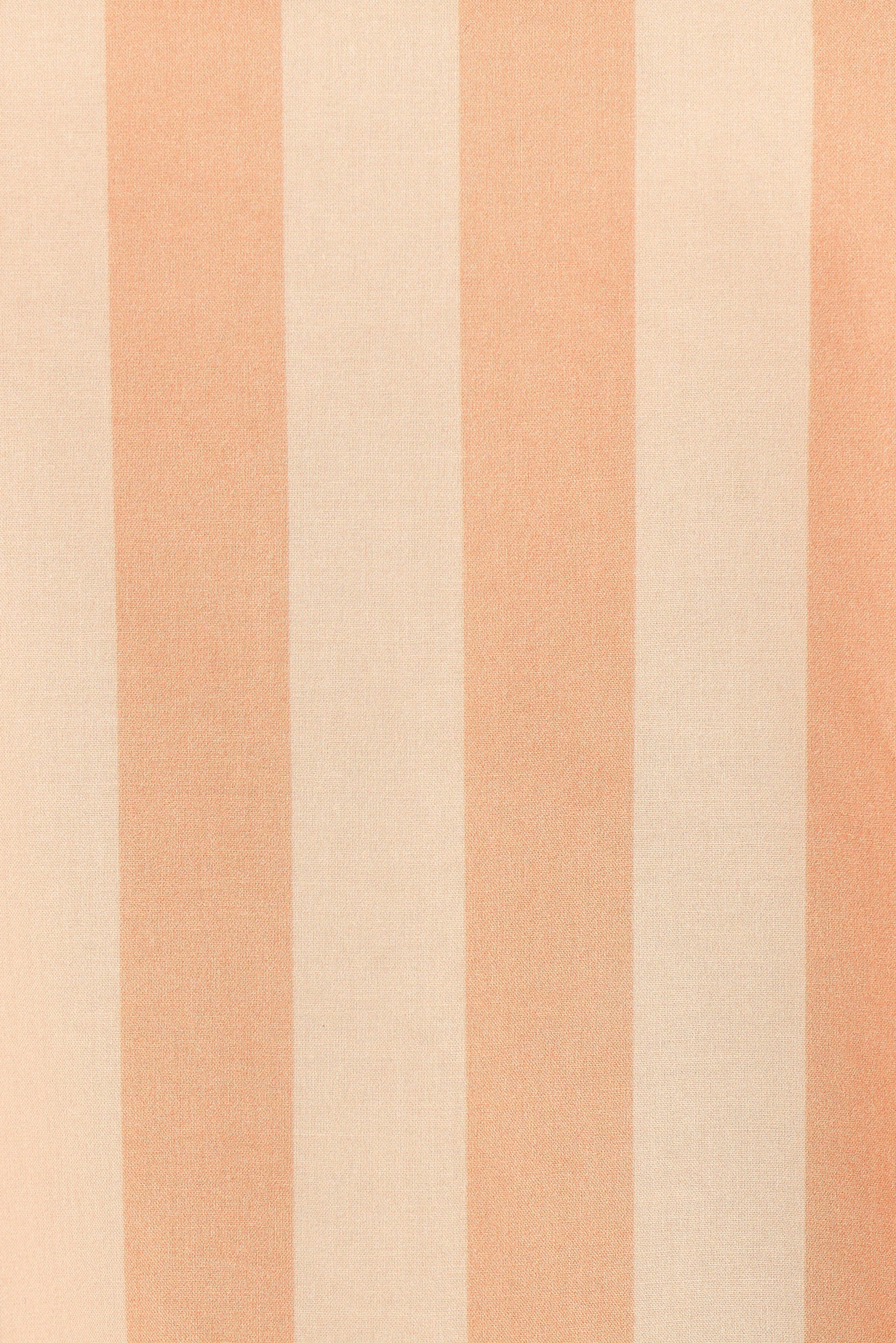 Petal and Pup USA DRESSES Pammy Mini Dress - Terracotta Stripe