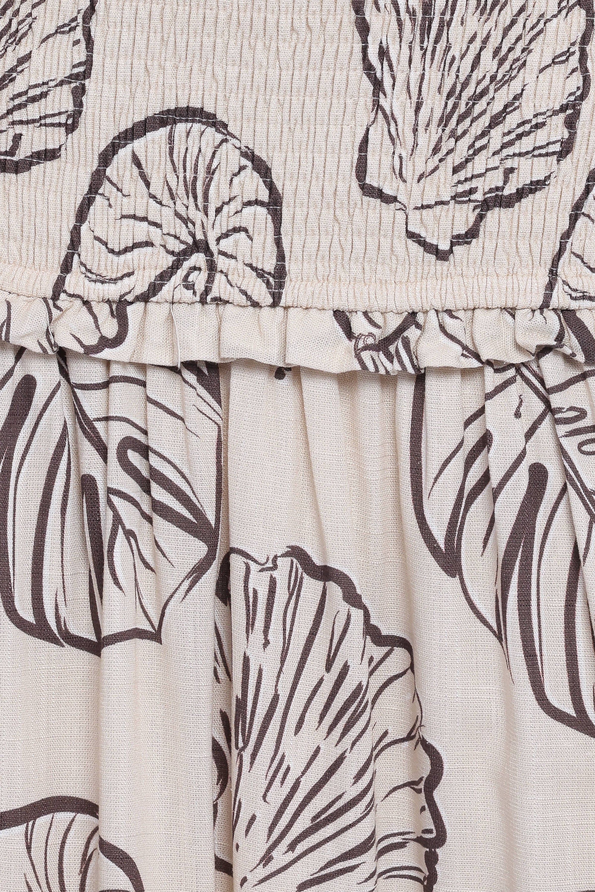 Petal and Pup USA DRESSES Parkway Maxi Dress - Cream Shells