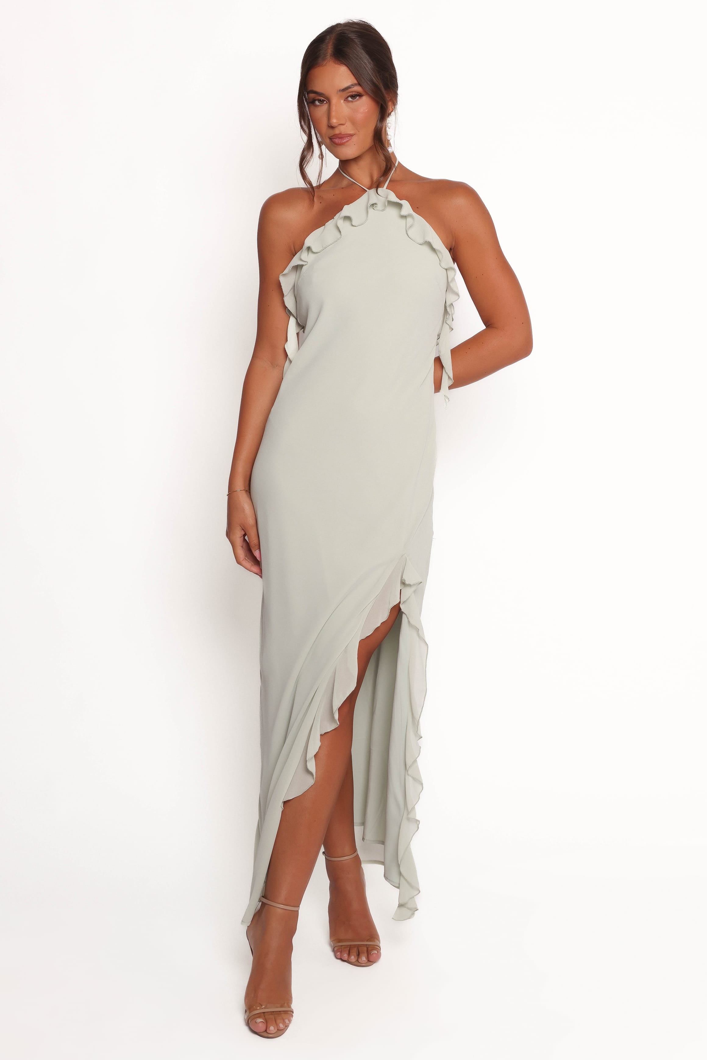 Petal and Pup USA DRESSES Patricia Maxi Dress - Sage