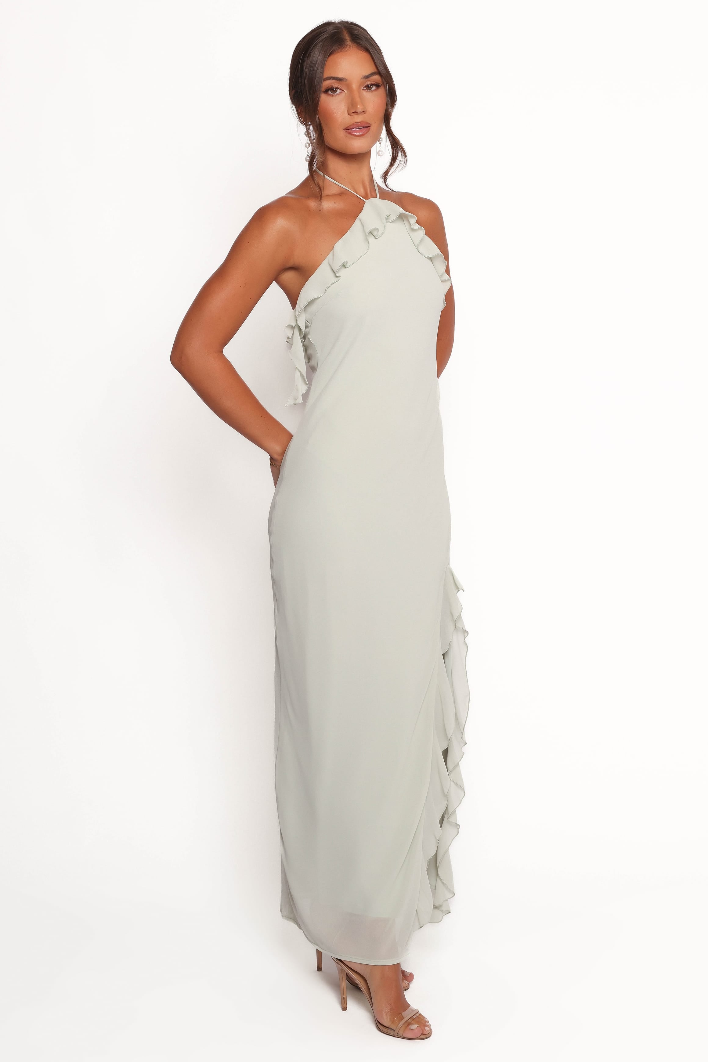 Petal and Pup USA DRESSES Patricia Maxi Dress - Sage