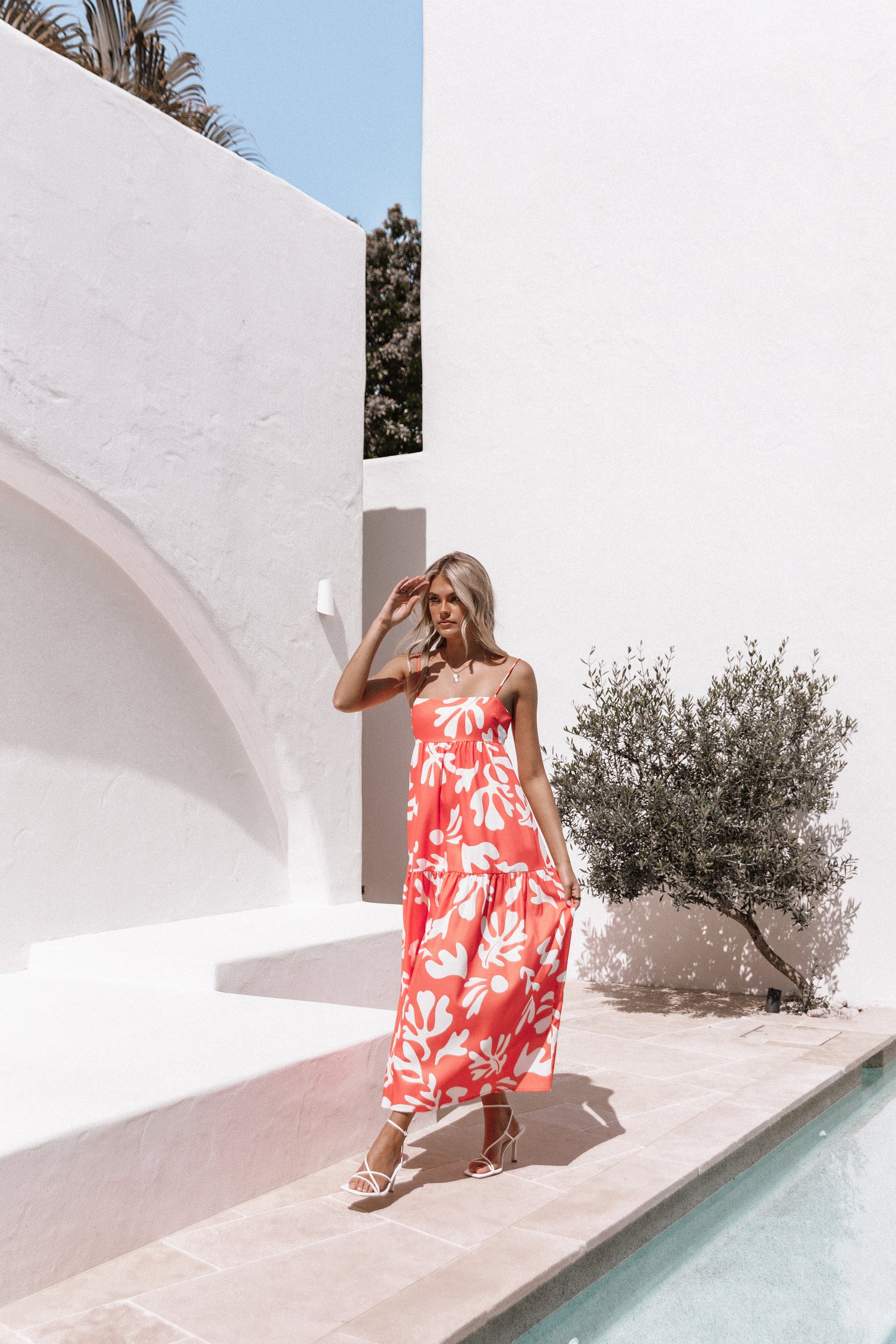 payton floral asymmetric neck maxi dress Stine Goya Payton Dress