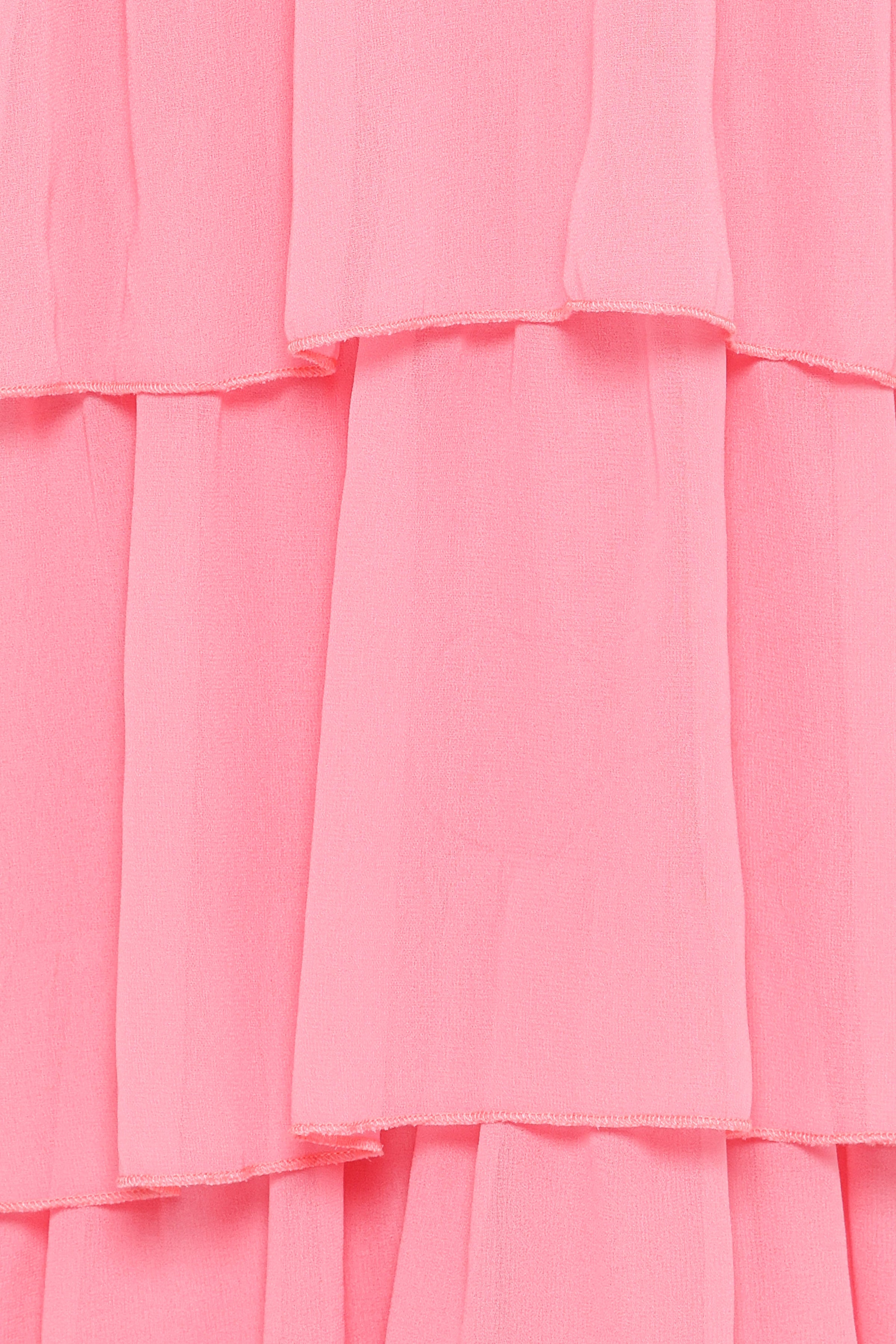 Petal and Pup USA DRESSES Peachester Strapless Maxi Dress - Coral
