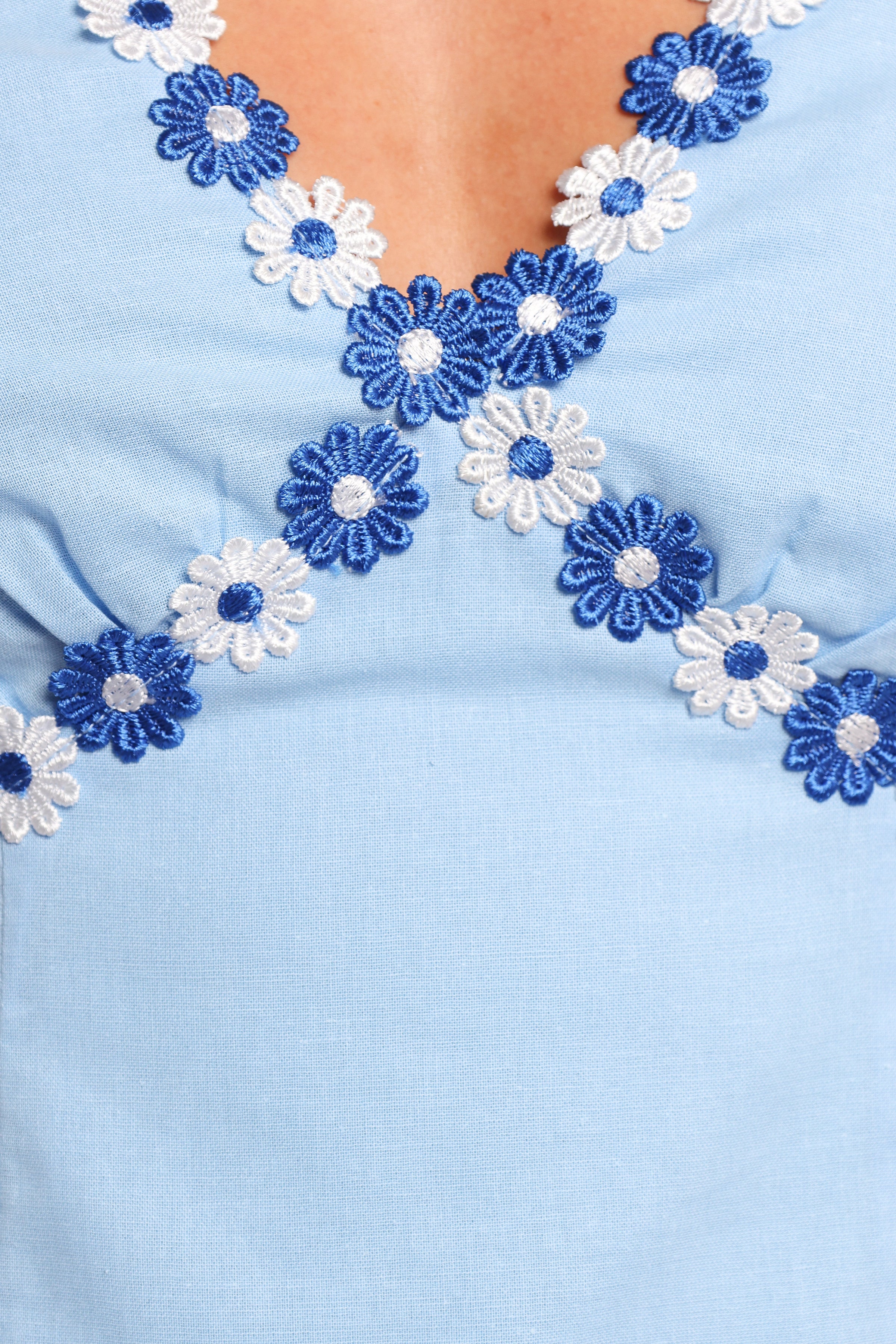 Petal and Pup USA DRESSES Peri Mini Dress - Blue