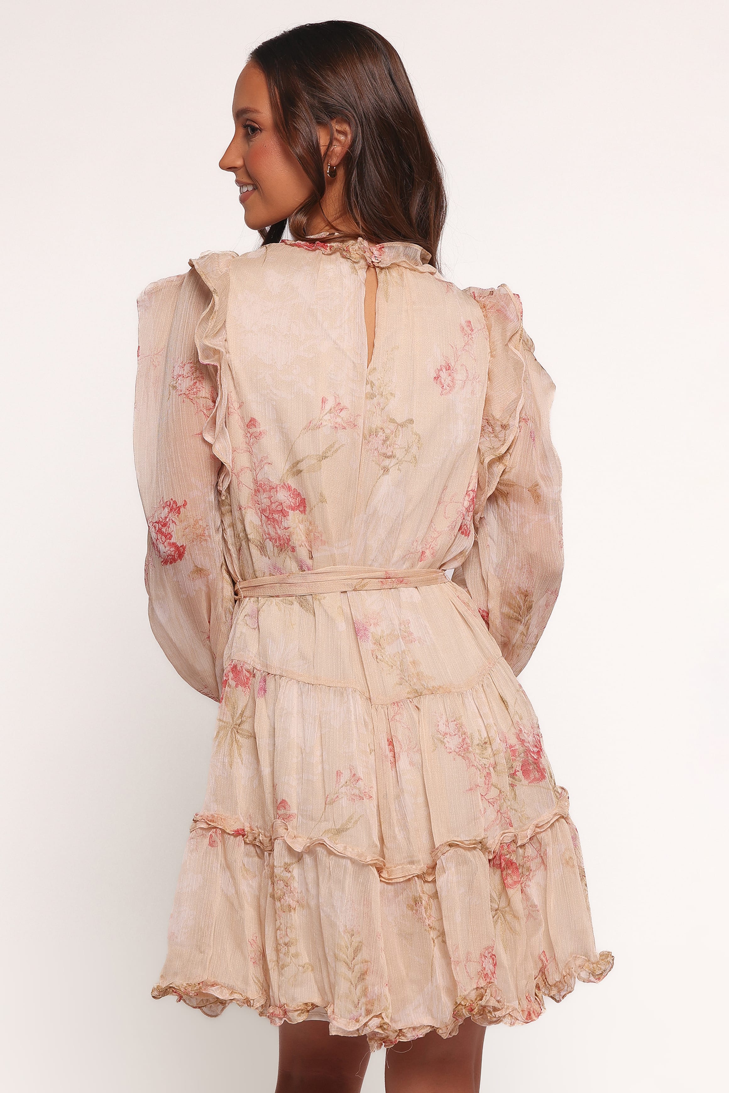 Petal and Pup USA DRESSES Phaedra Long Sleeve Mini Dress - Soft Rose (Hold for Amazon)