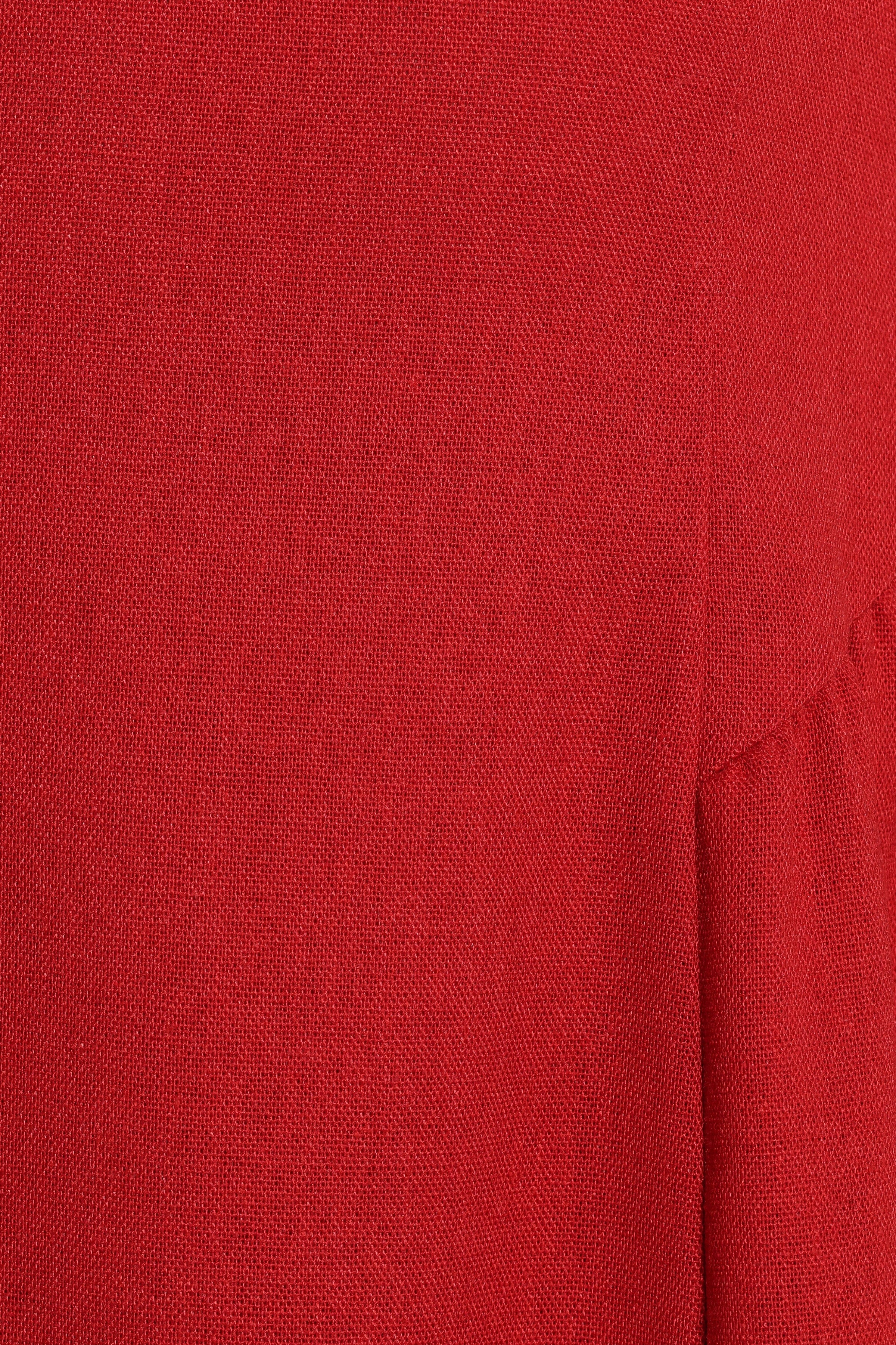 Petal and Pup USA DRESSES Ramona Halterneck Midi Dress - Red