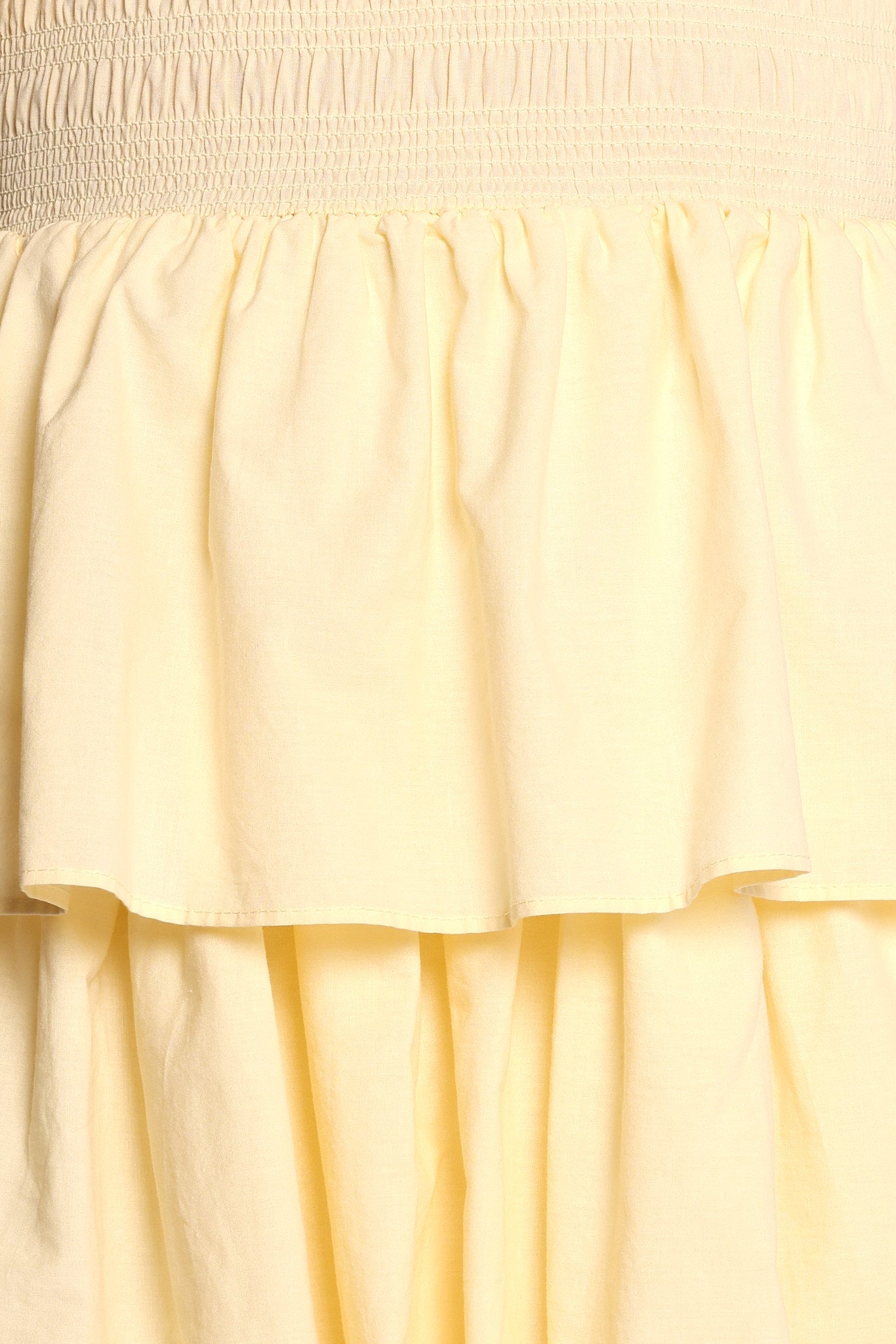 Petal and Pup USA DRESSES Raphael Tiered Maxi Dress - Yellow