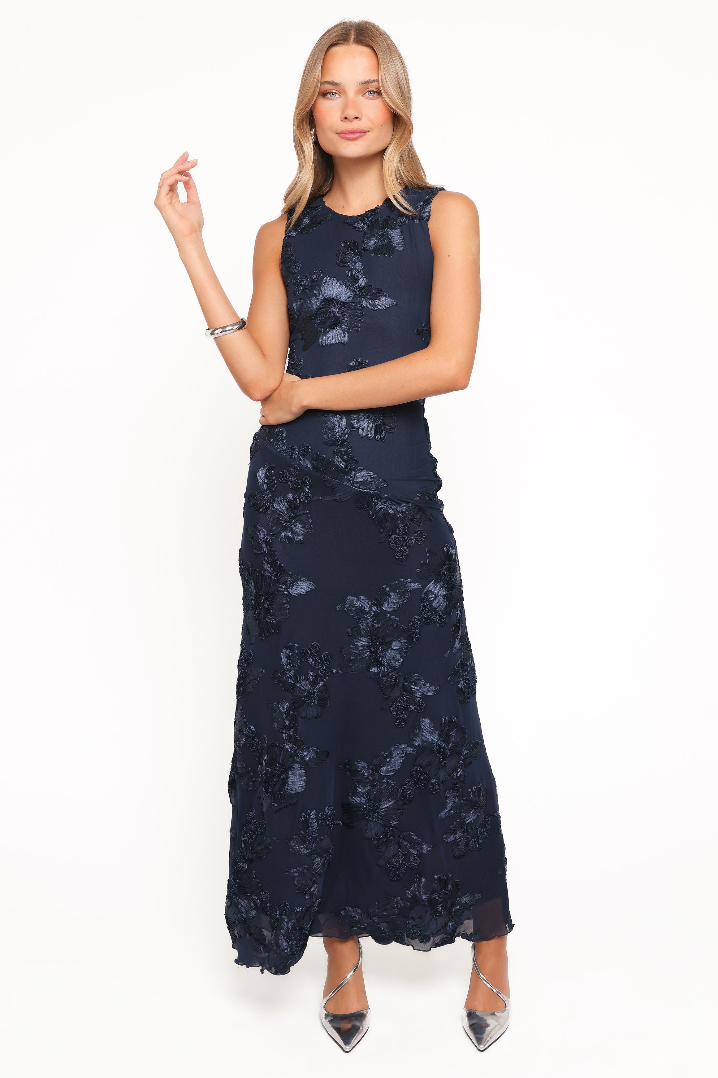 Petal and Pup USA DRESSES Ravina Maxi Dress - Blue