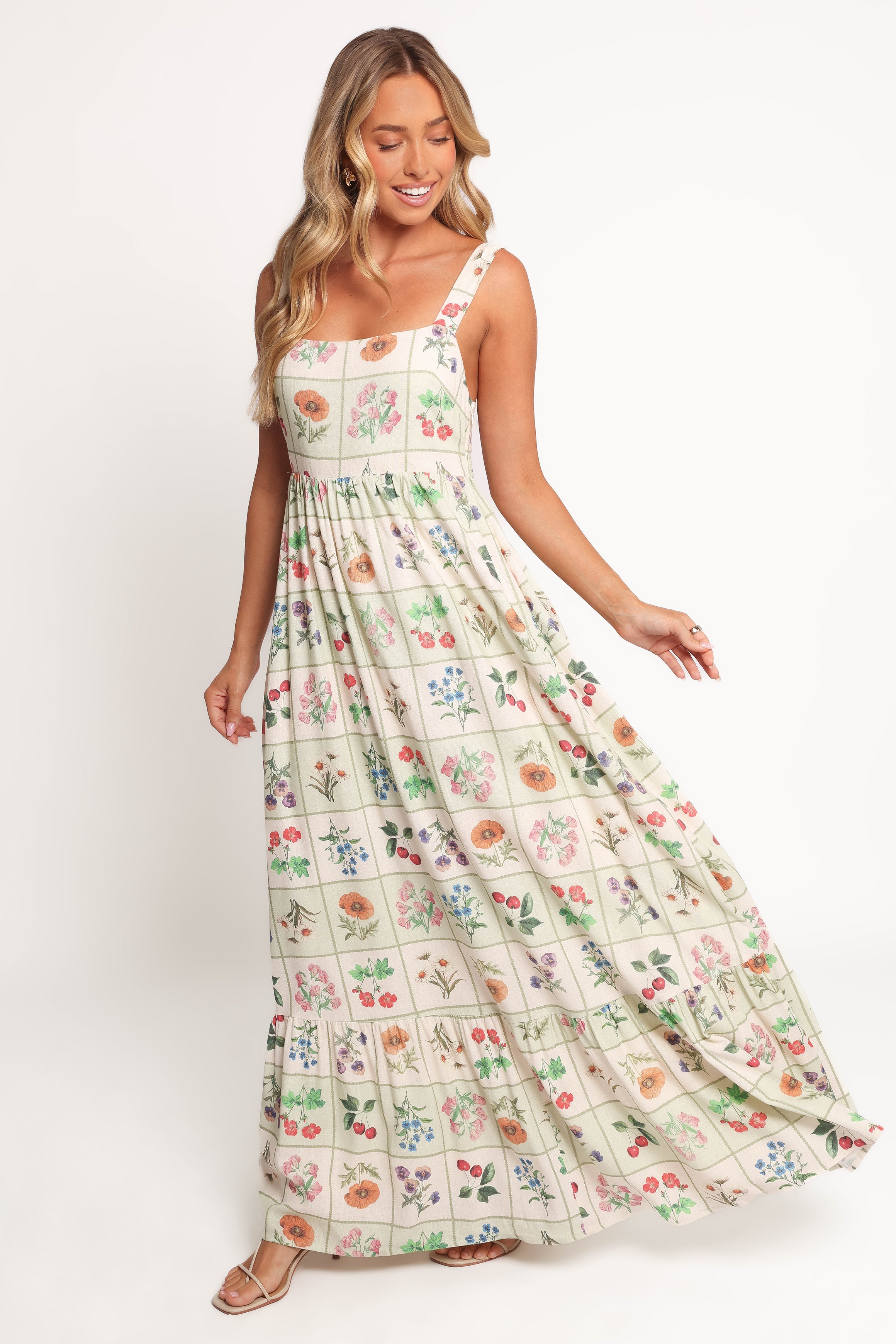 Petal and Pup USA DRESSES Reid Maxi Dress - Flower Market
