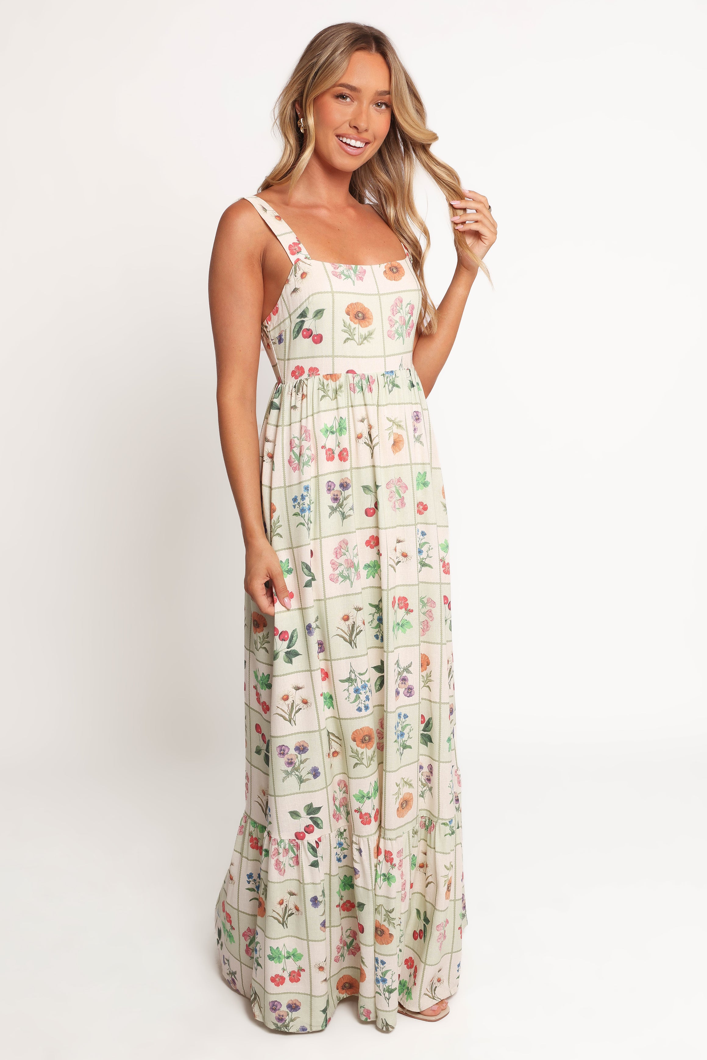 Petal and Pup USA DRESSES Reid Maxi Dress - Flower Market