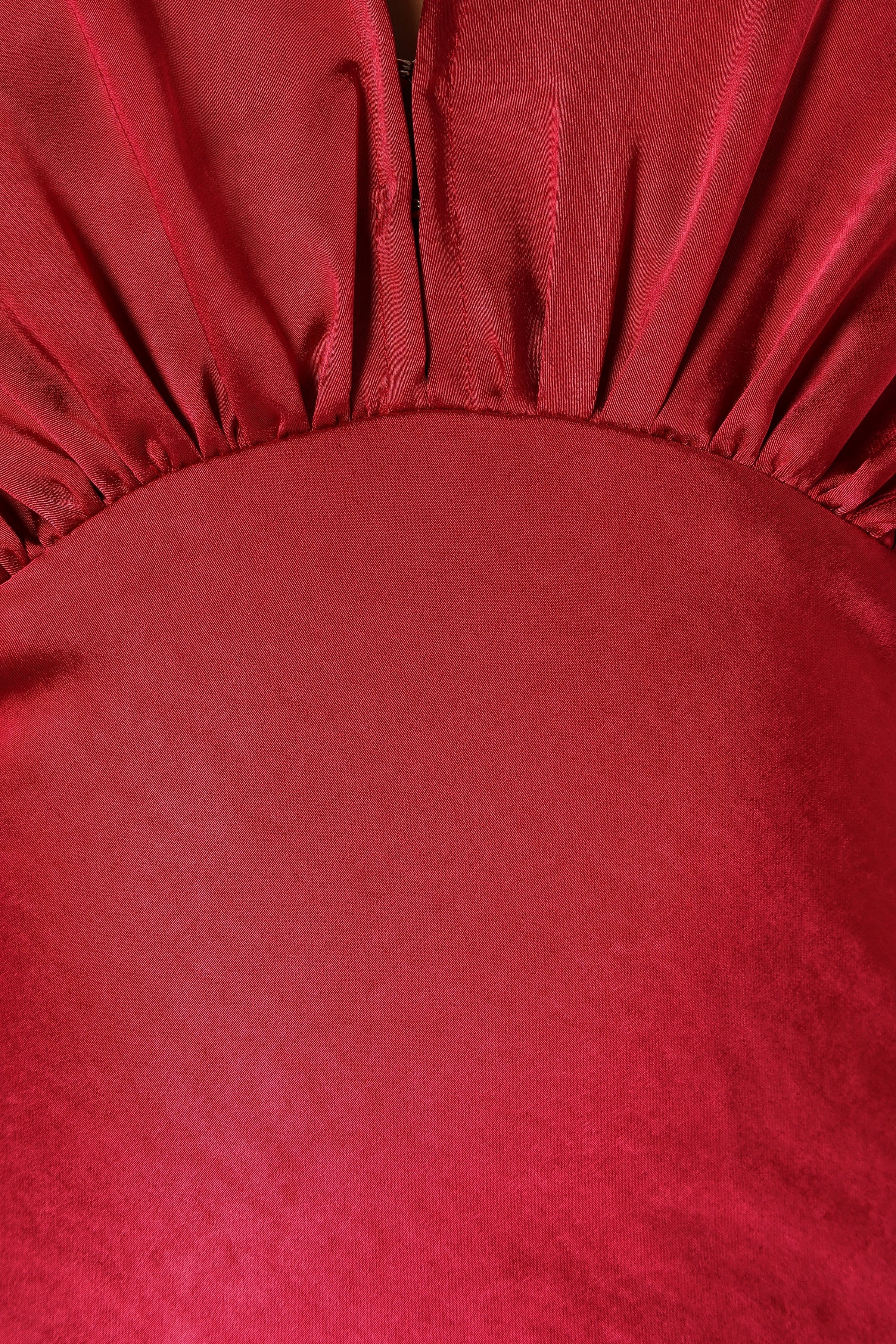 Petal and Pup USA DRESSES Ricki Maxi Dress - Ruby Wine