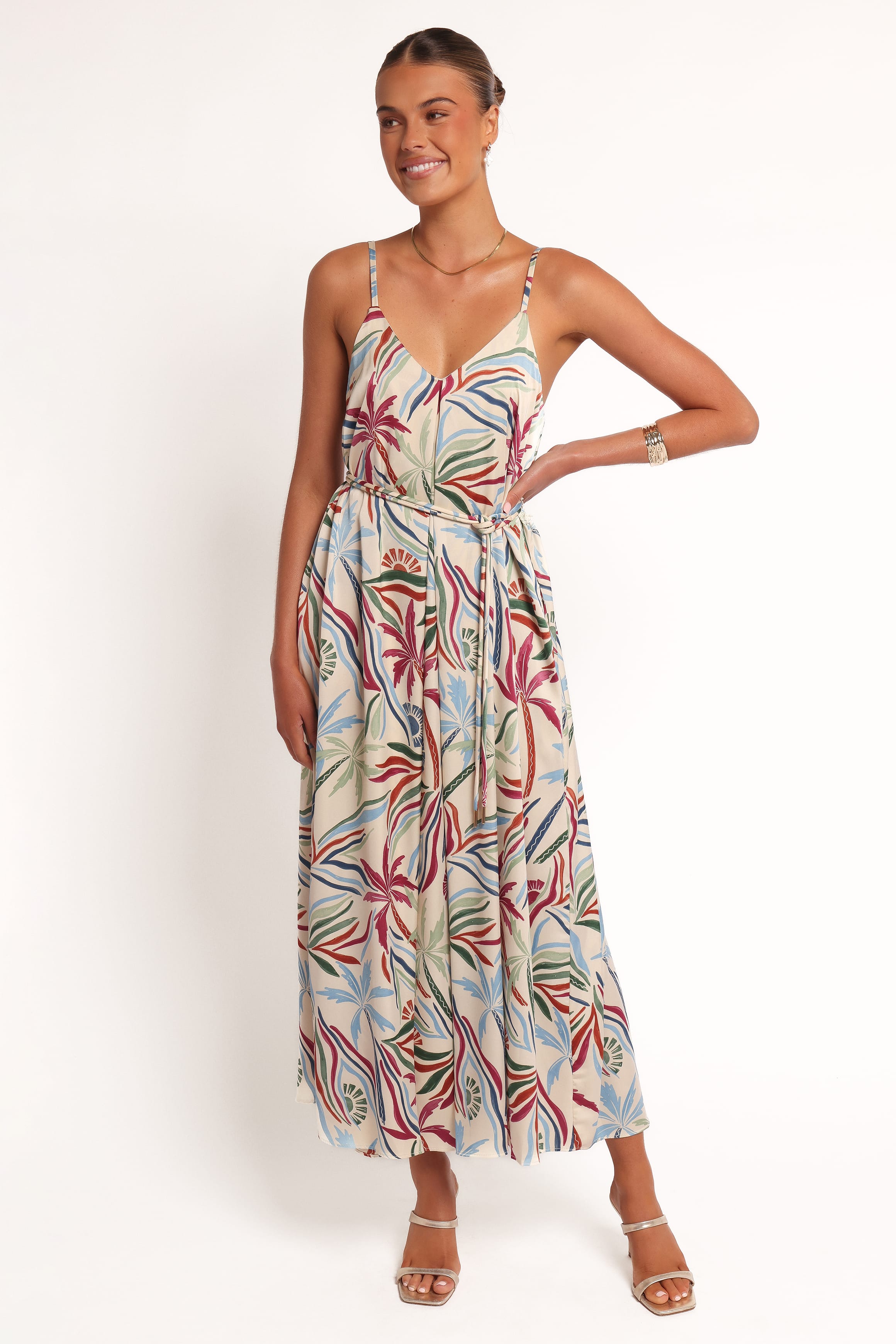 Petal and Pup USA DRESSES Riva Maxi Dress - Tahitian Tide
