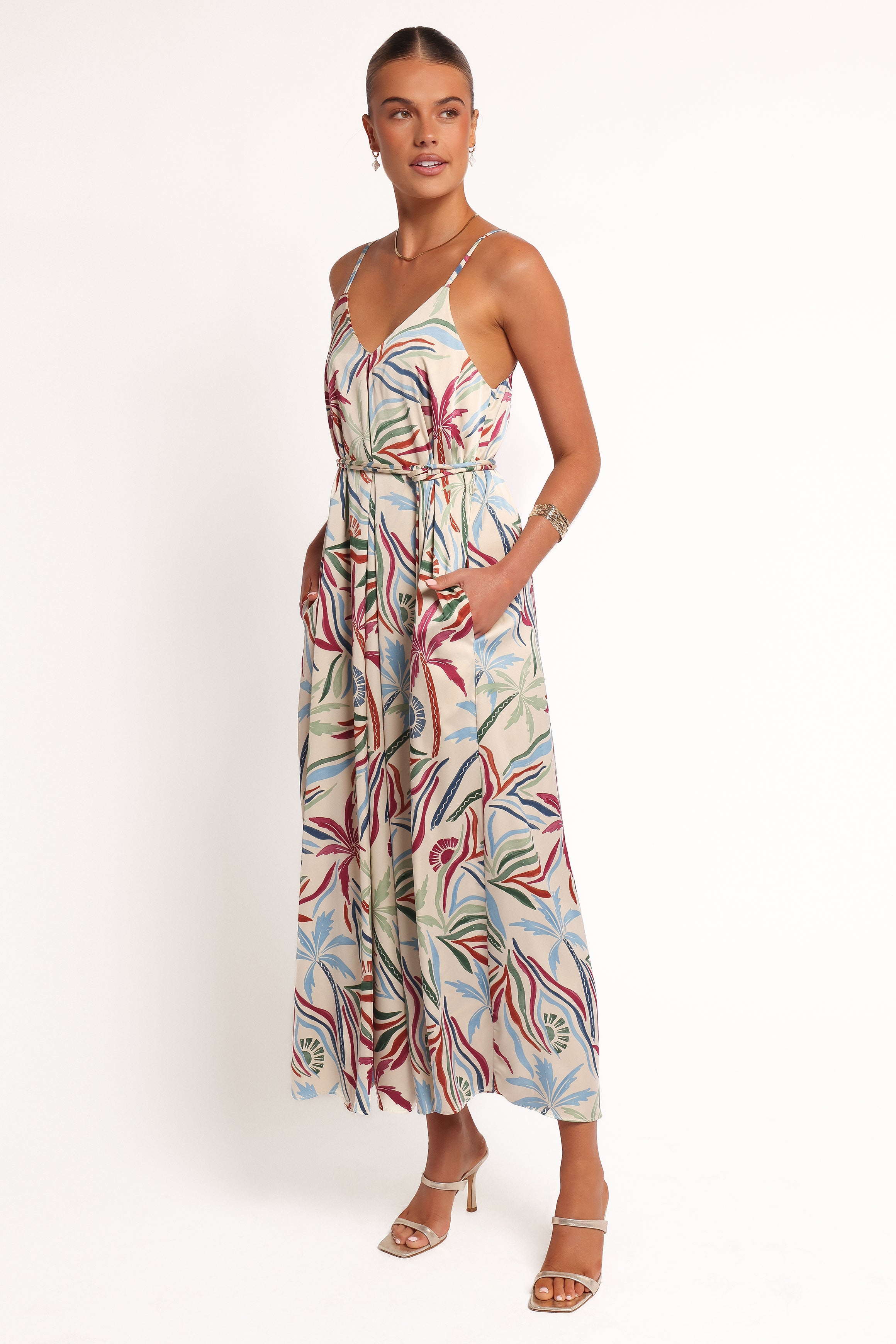 Petal and Pup USA DRESSES Riva Maxi Dress - Tahitian Tide