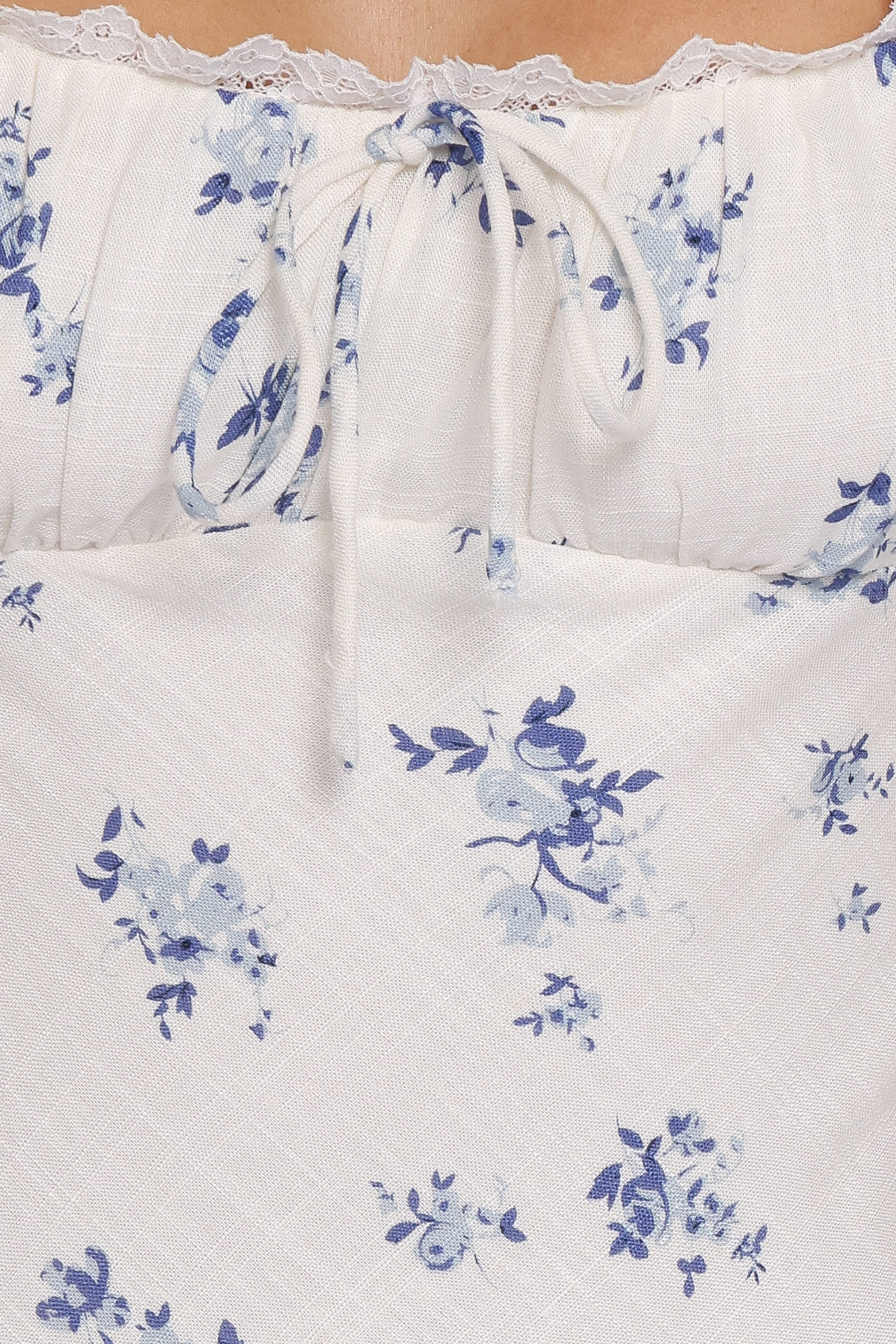 Petal and Pup USA DRESSES Sakara Maxi Dress - Blue Floral