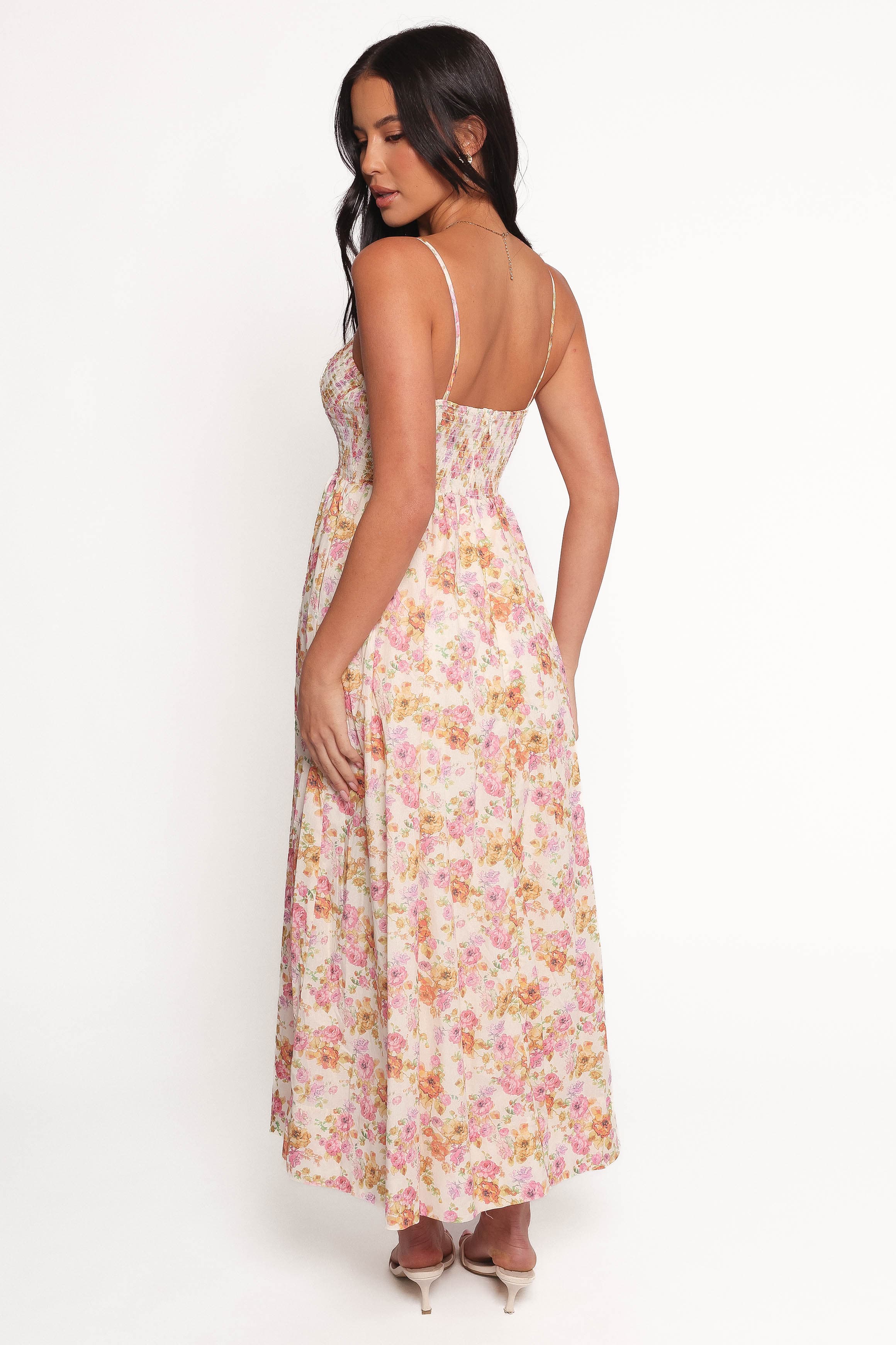 Petal and Pup USA DRESSES Salaca Maxi Dress - Pink/Orange