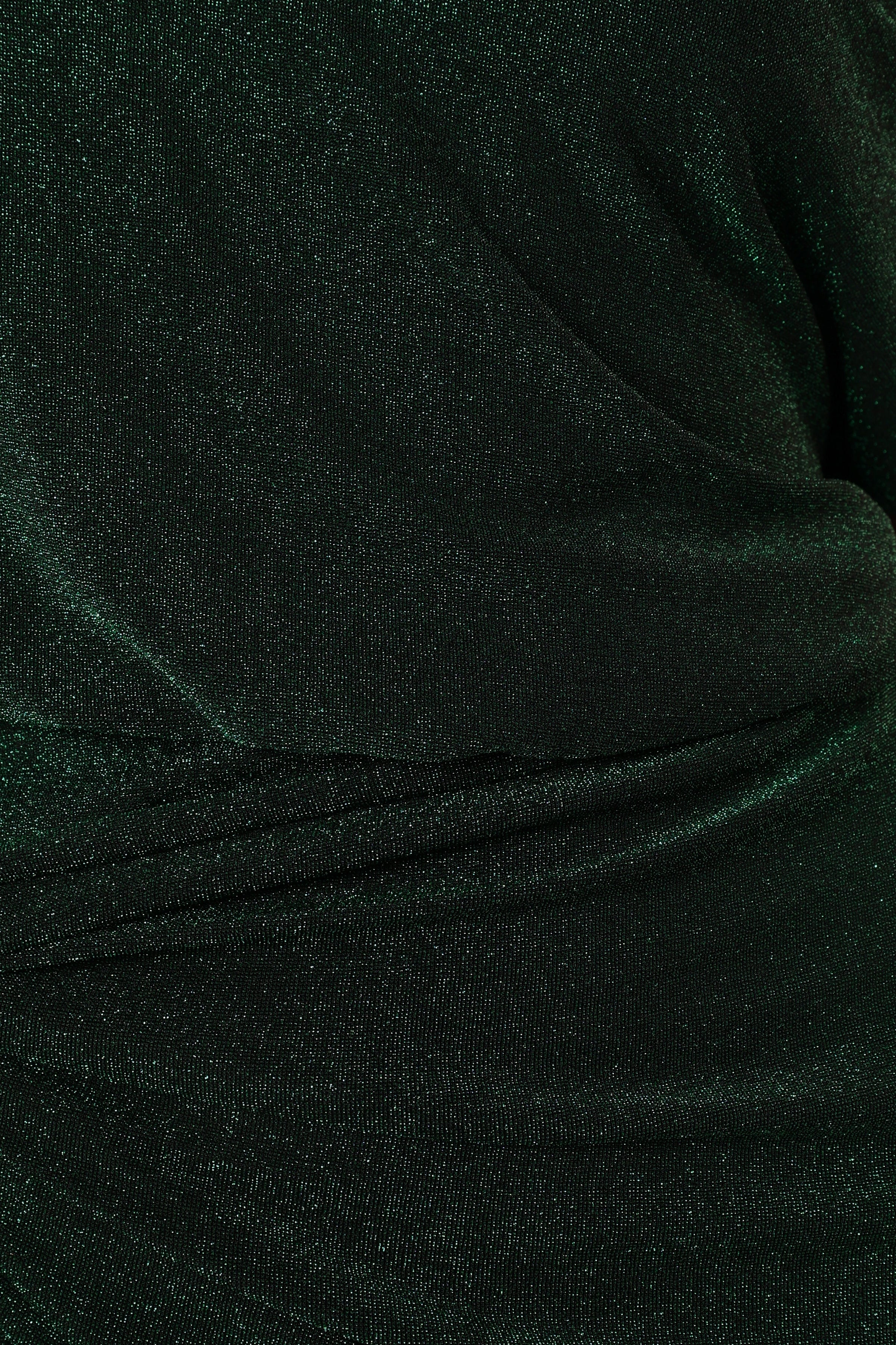 Petal and Pup USA DRESSES Santiago Off Shoulder Midi Dress - Emerald