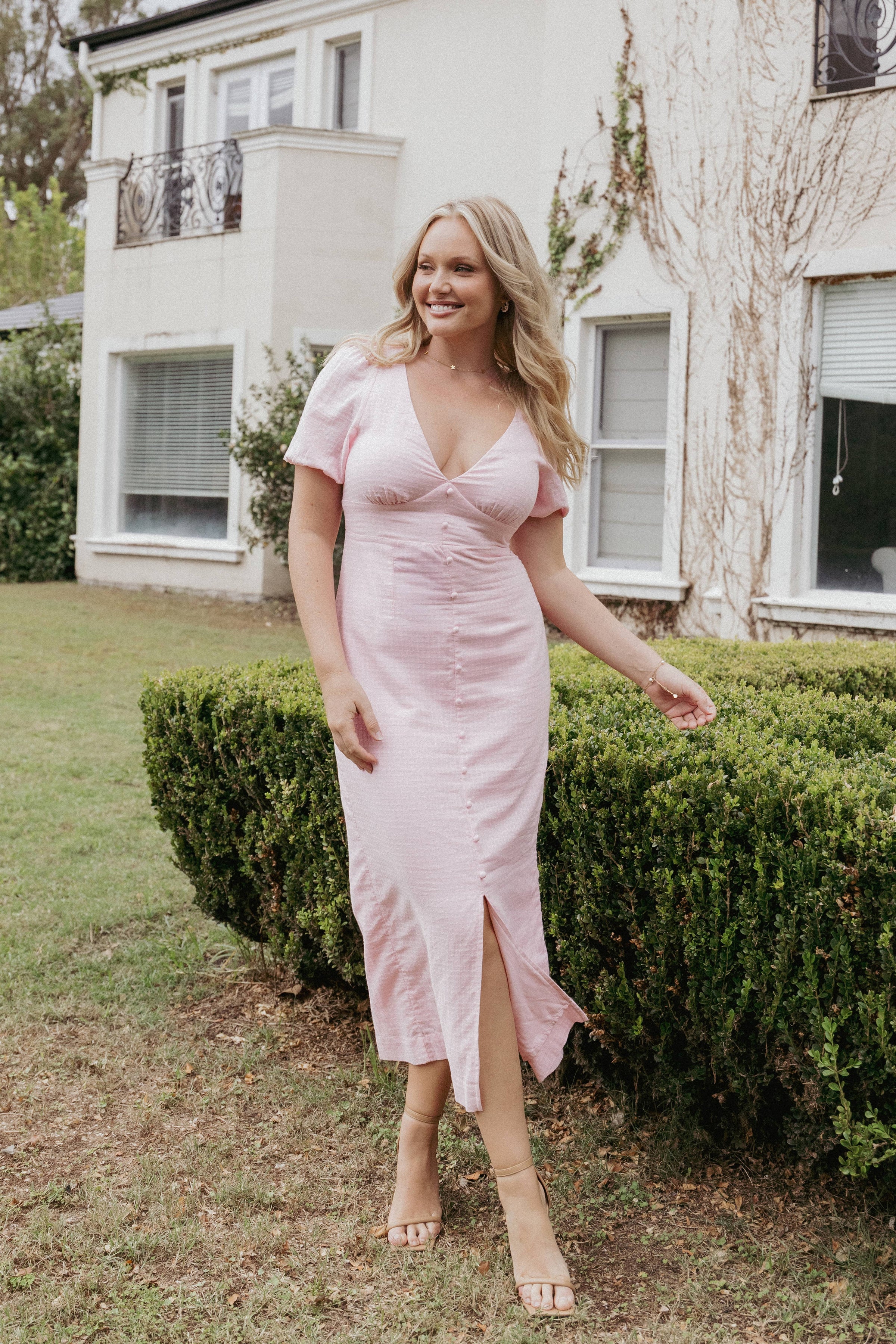 Petal and Pup USA DRESSES Seraphina Maxi Dress - Pink