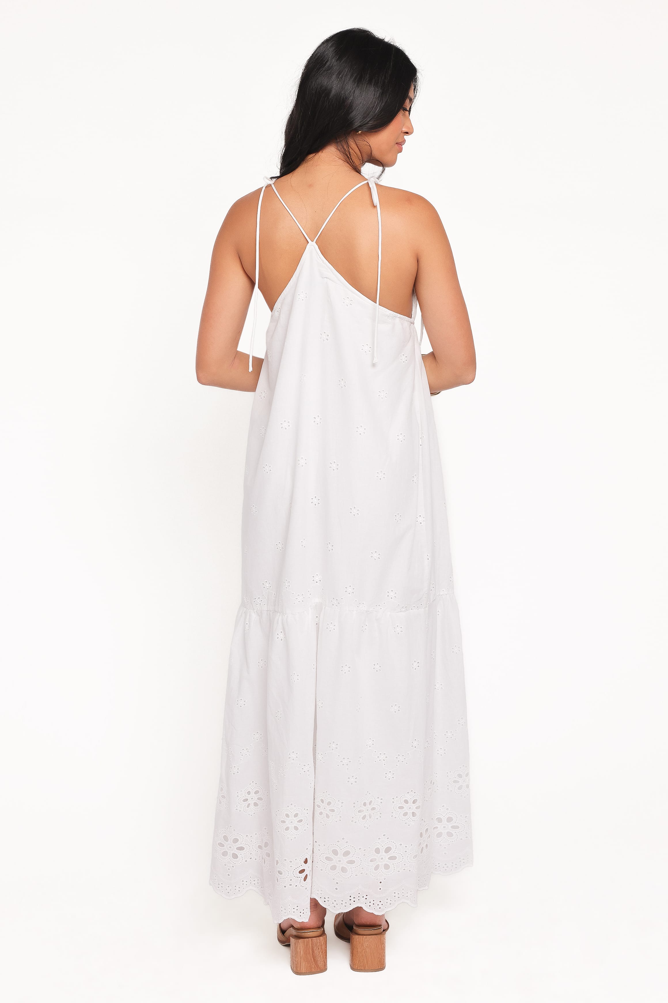 Petal and Pup USA DRESSES Sharlice Maxi Dress - White