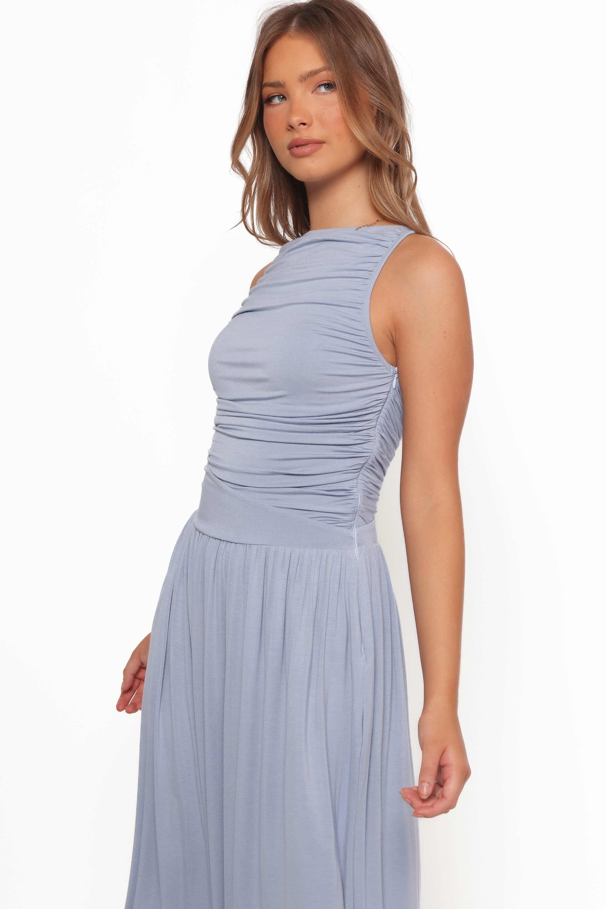 Petal and Pup USA DRESSES Shirley Maxi Dress - Blue