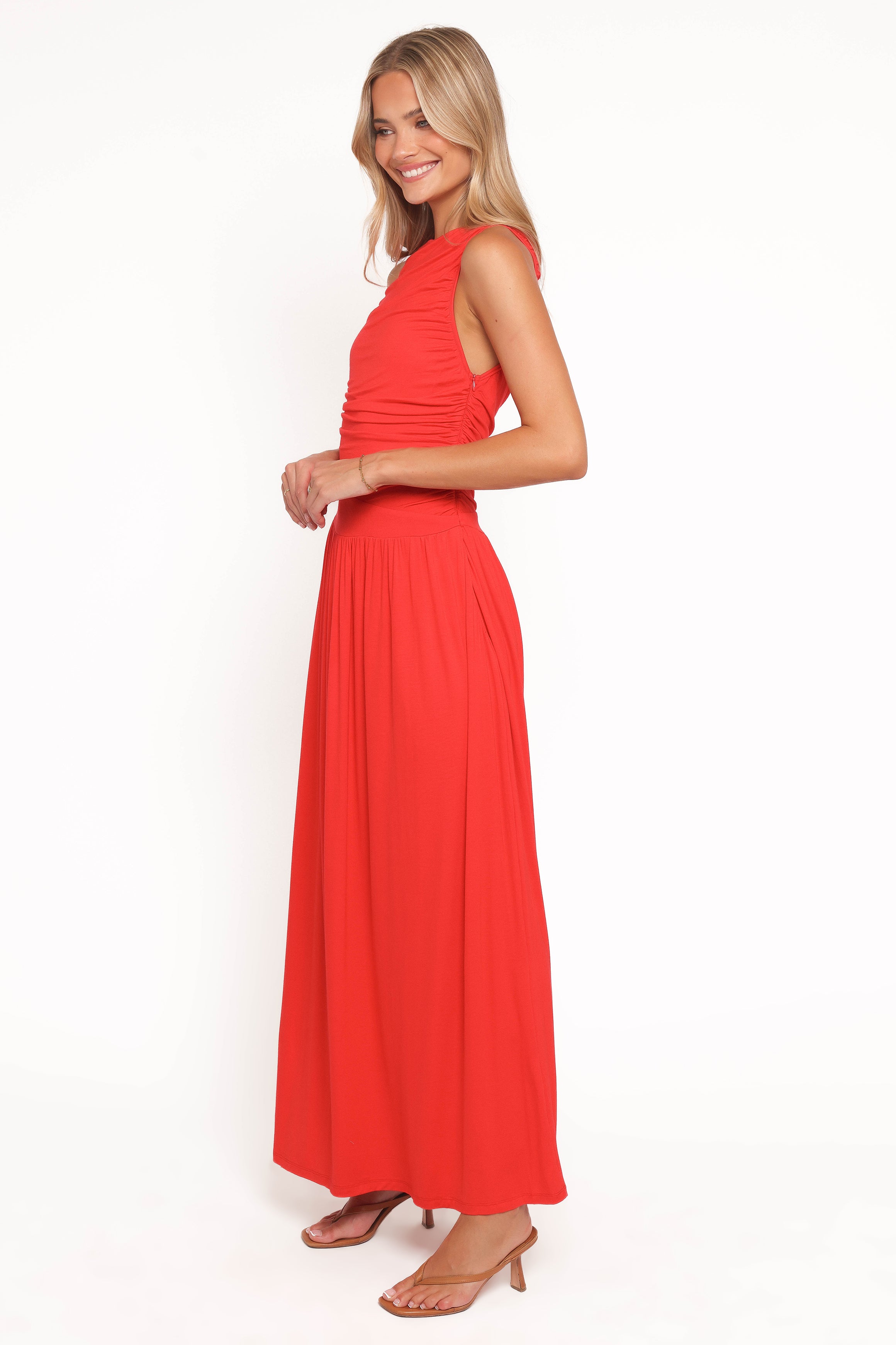 Petal and Pup USA DRESSES Shirley Maxi Dress - Red