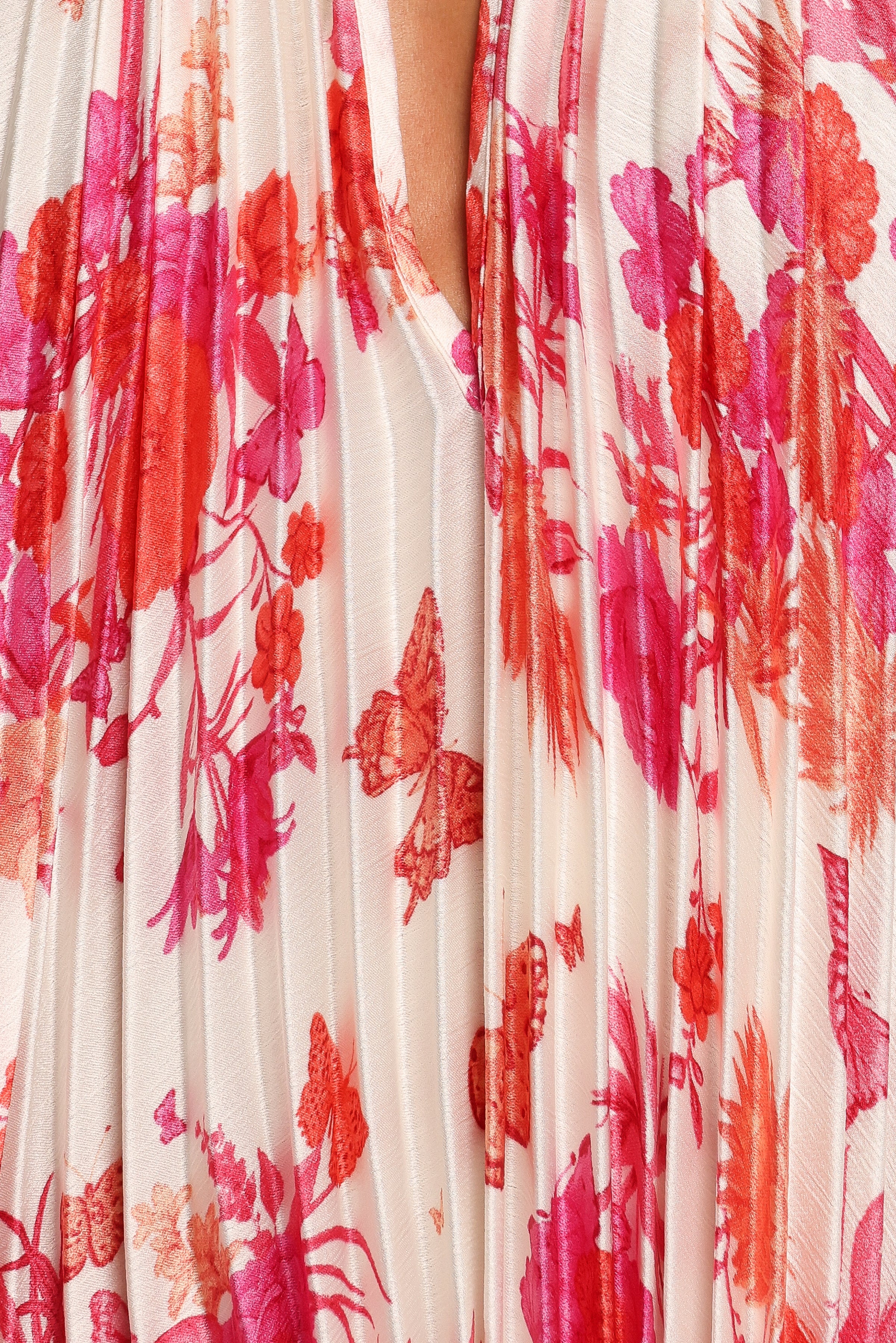 Petal and Pup USA DRESSES Sirmione Maxi Dress - Pink Floral (Hold for Rack)