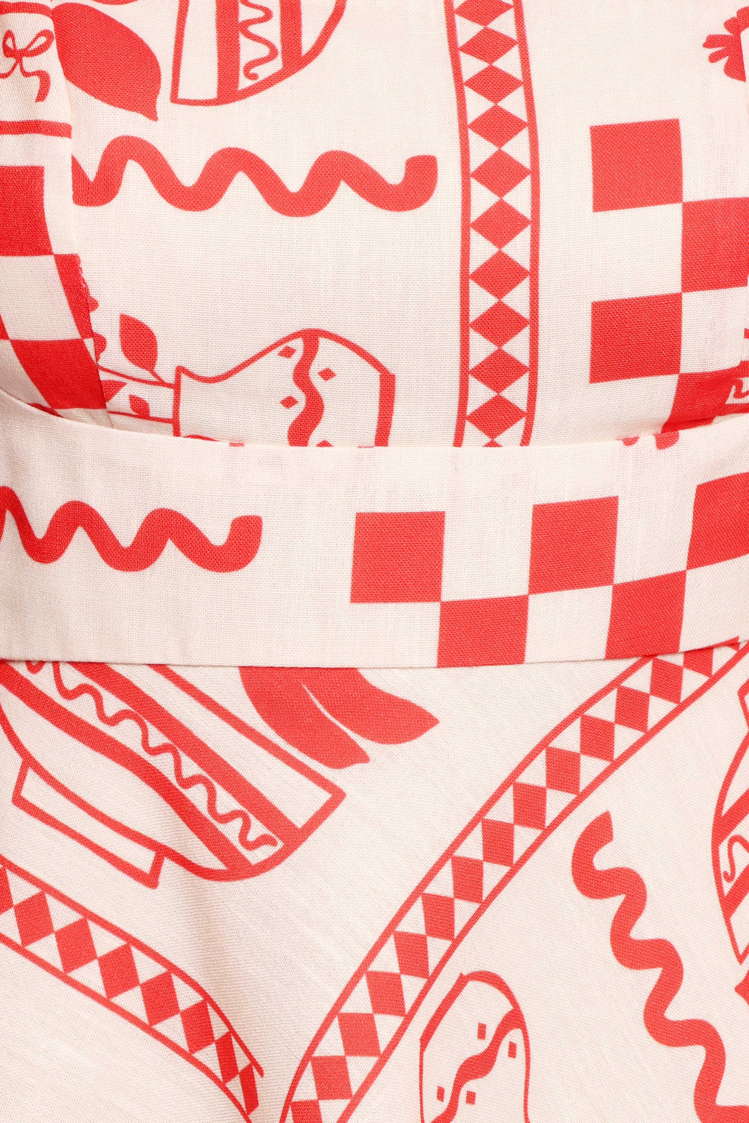 Petal and Pup USA DRESSES Sloan Mini Dress - Red Print (Hold for Rack)
