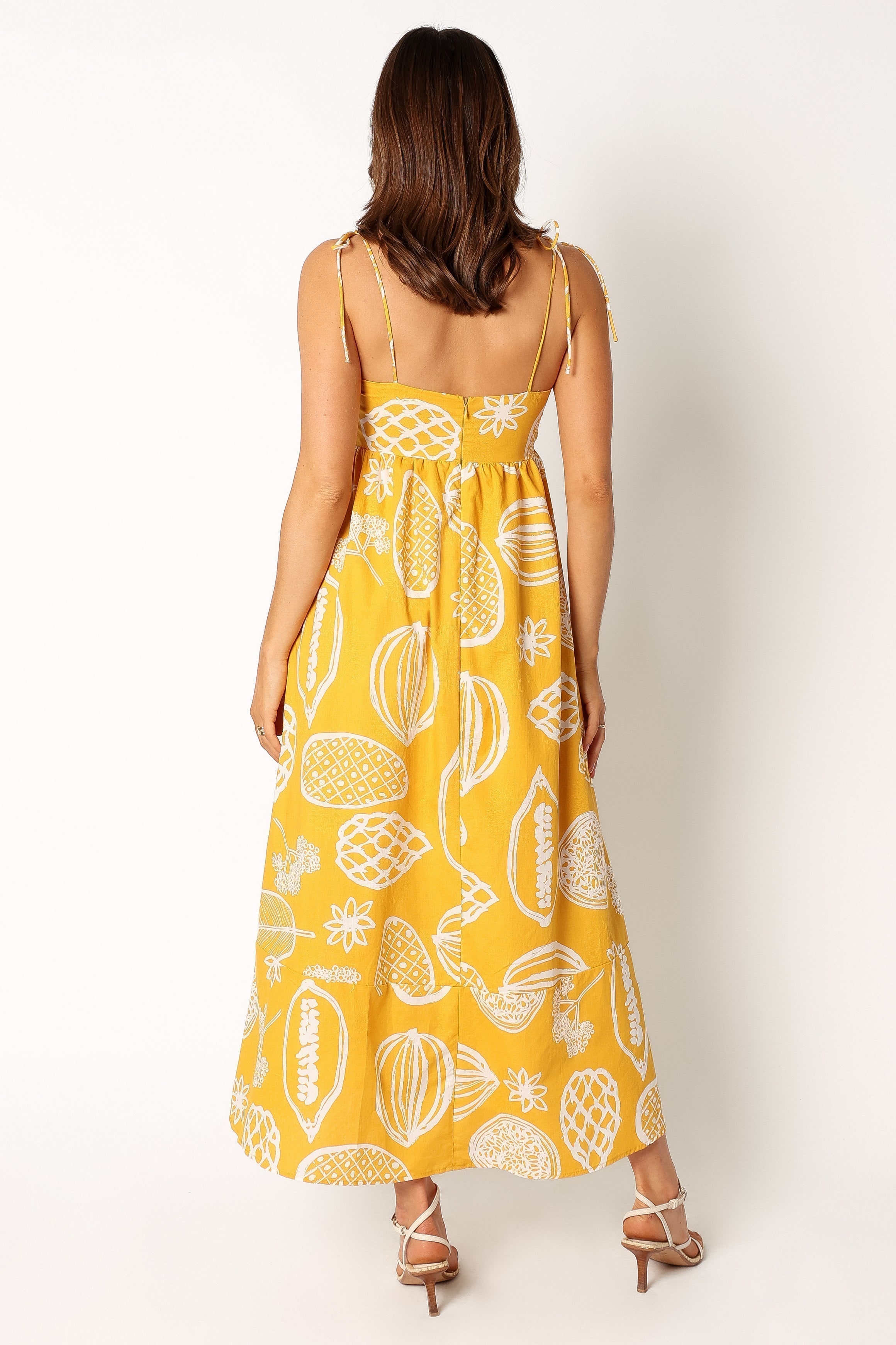 Petal and Pup USA DRESSES Sloane Maxi Dress - Yellow