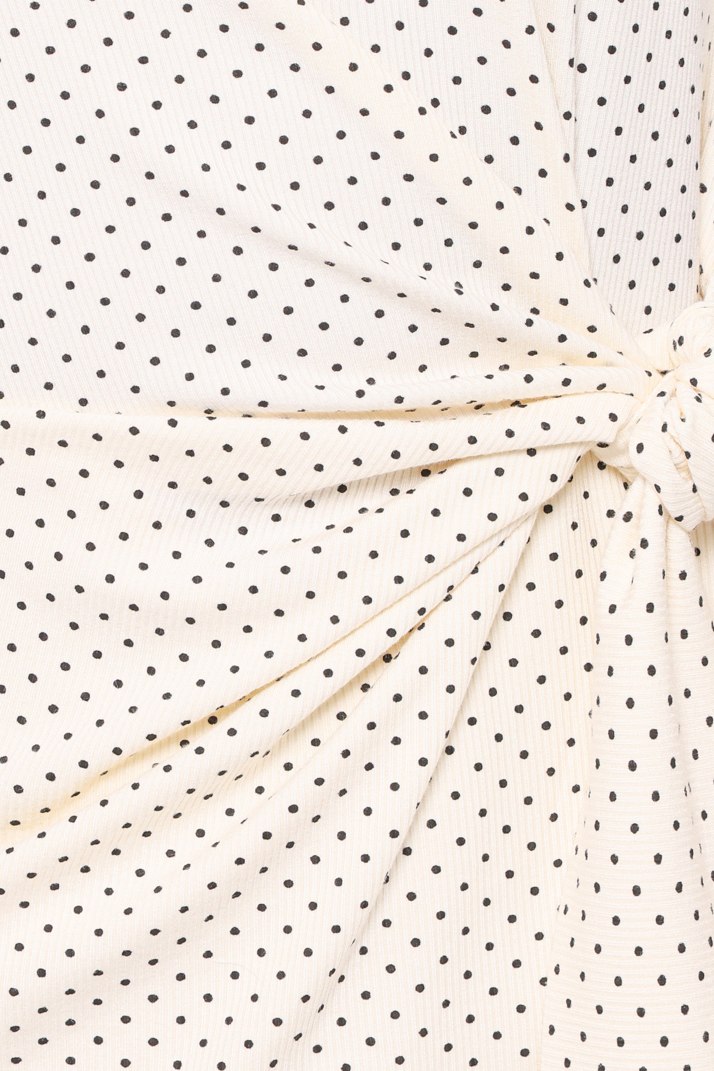 Petal and Pup USA DRESSES Sonia Mini Dress - White Polka Dot