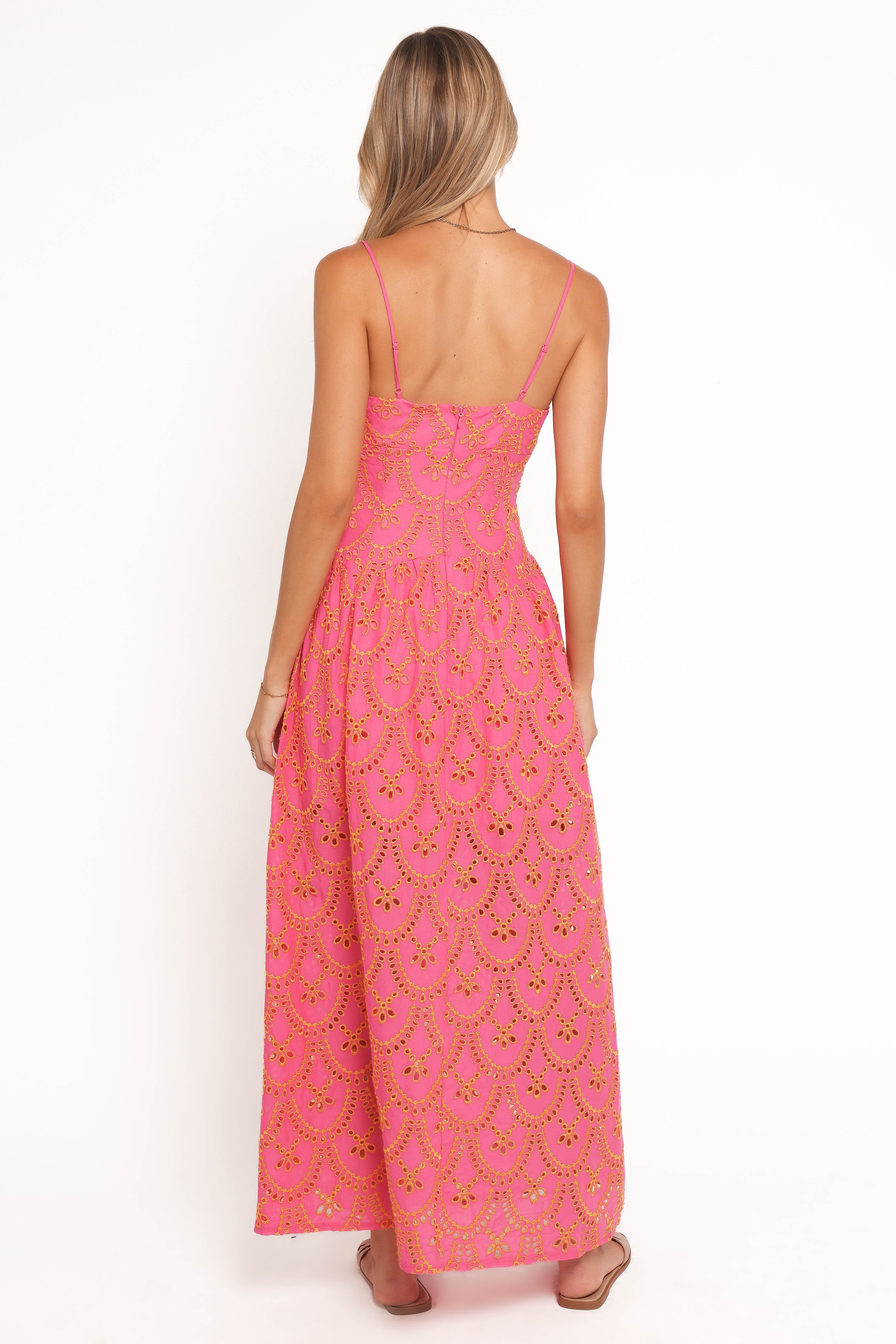 Petal and Pup USA DRESSES Sonny Maxi Dress - Pink/Orange