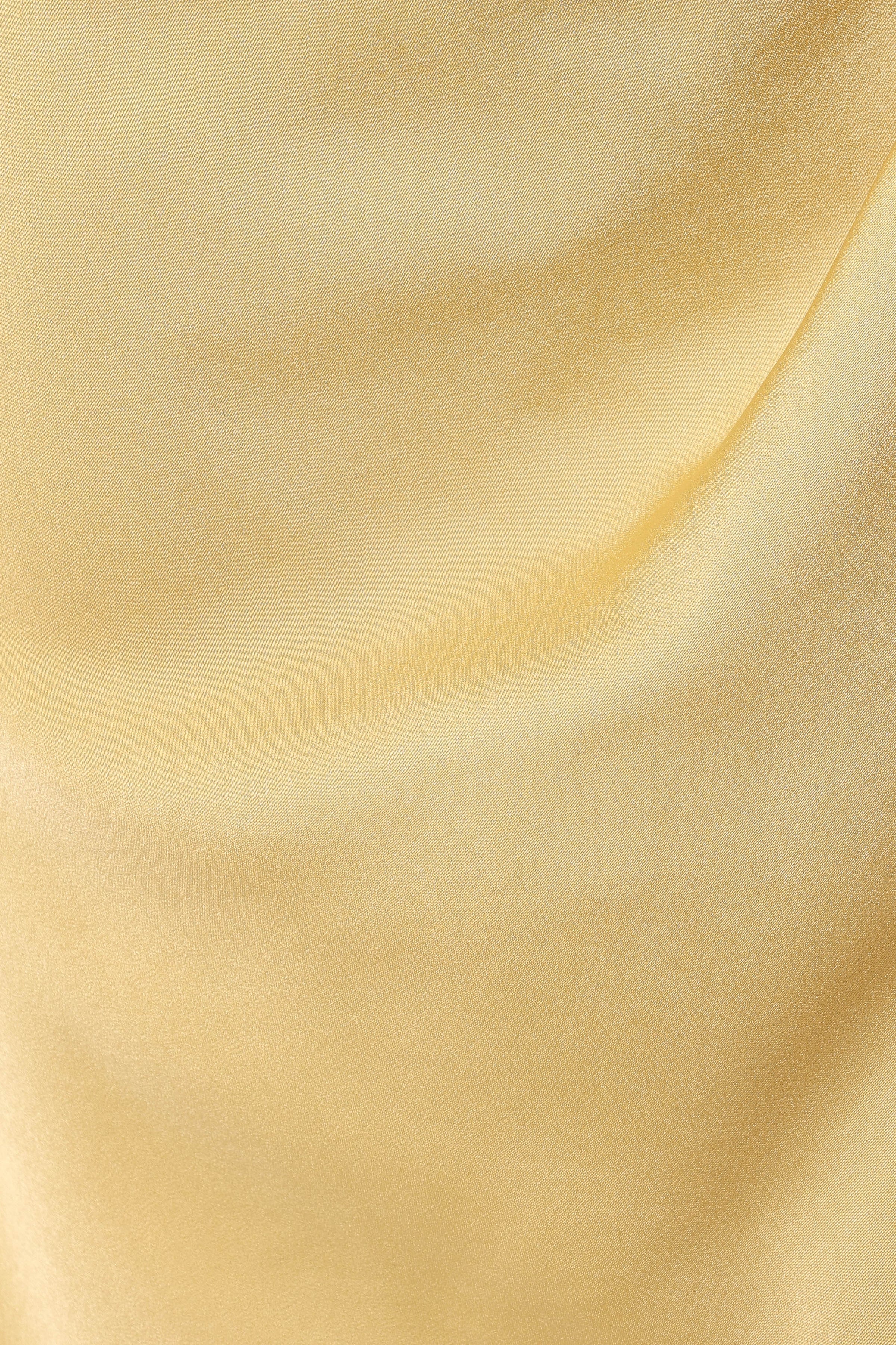 Petal and Pup USA DRESSES Sonny One Shoulder Midi Dress - Mustard