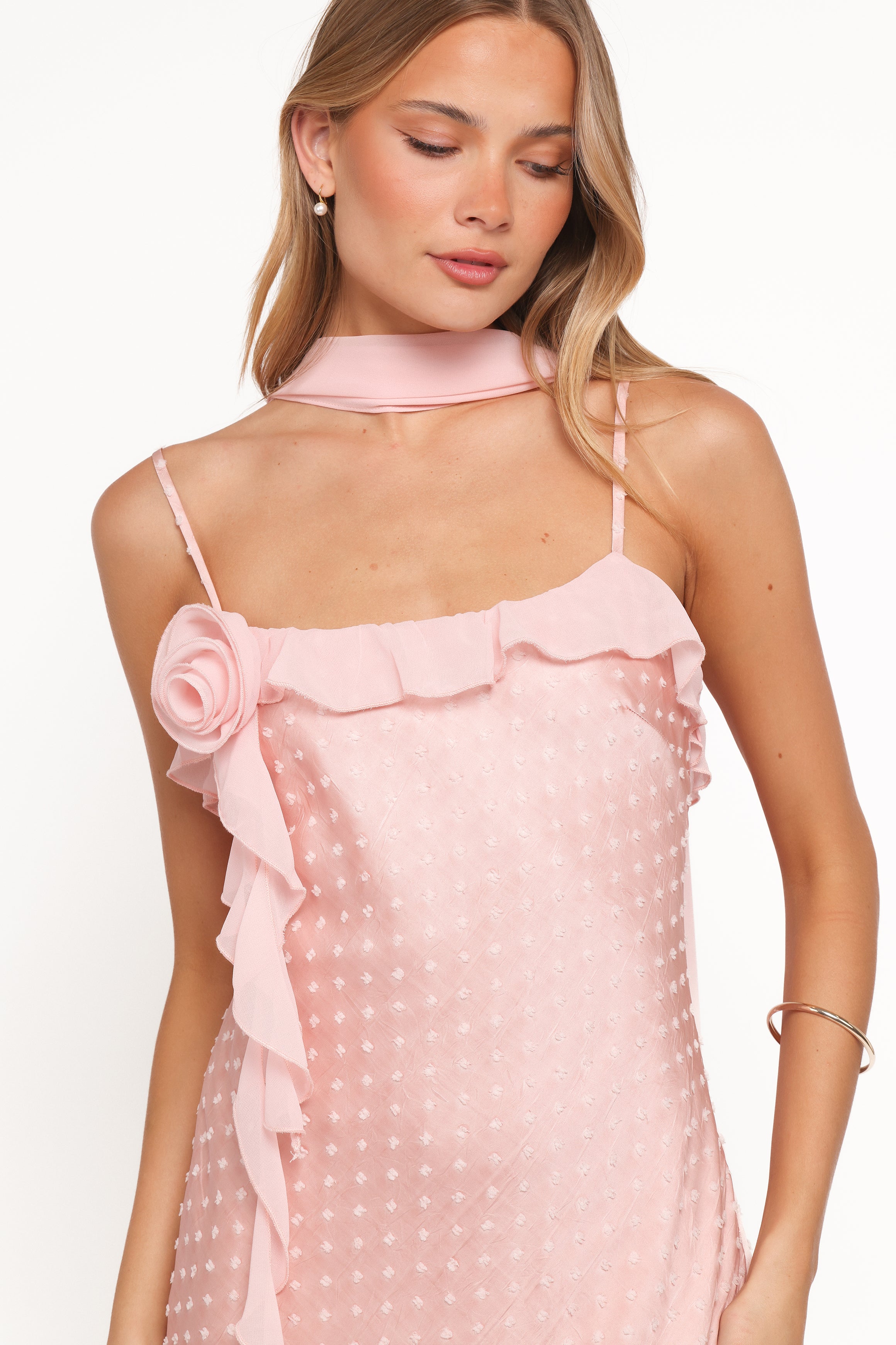 Petal and Pup USA DRESSES Suki Mini Dress - Peach