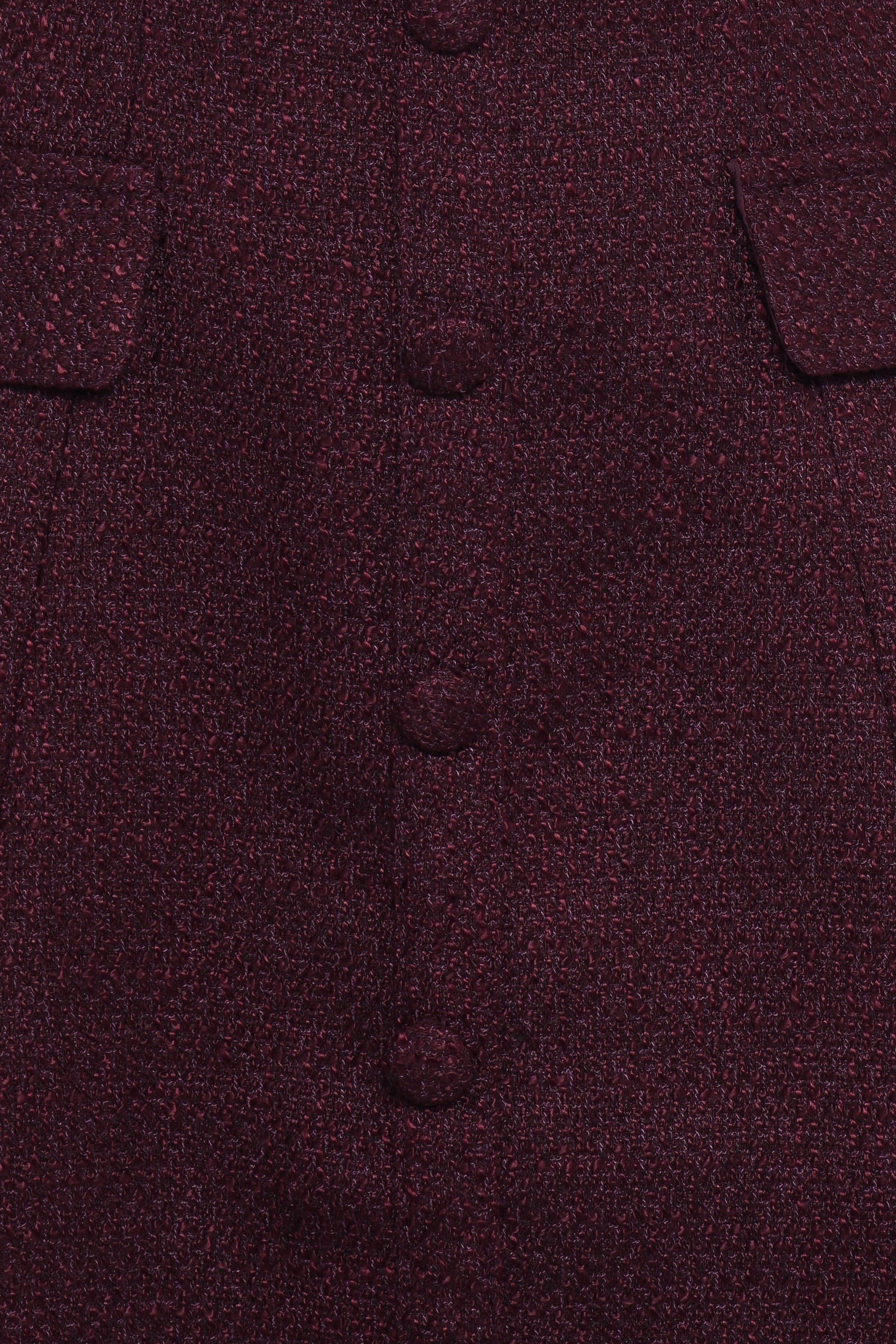 Petal and Pup USA DRESSES Sutton Mini Dress - Plum Tweed