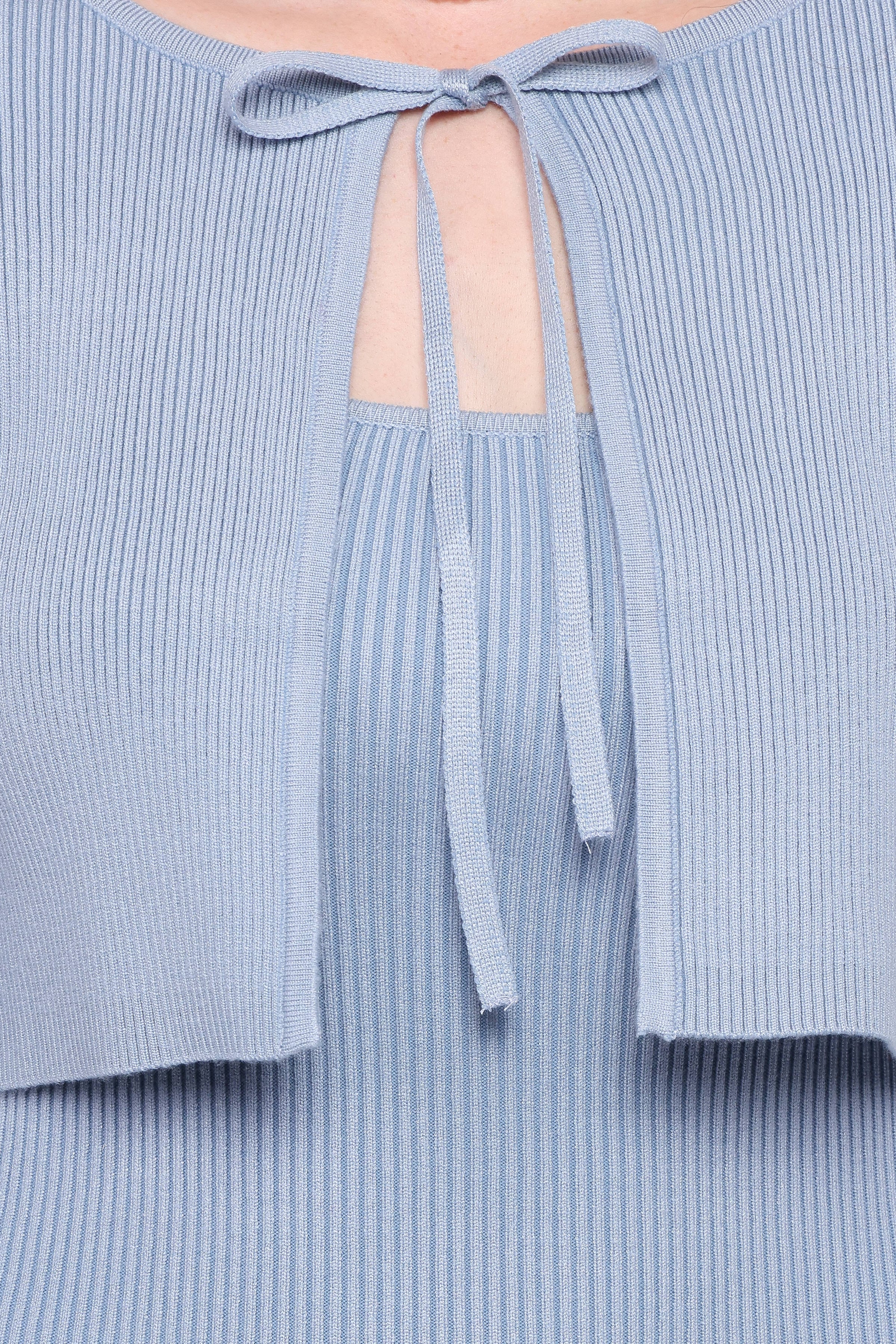 Petal and Pup USA DRESSES Tagum Midi Dress - Blue