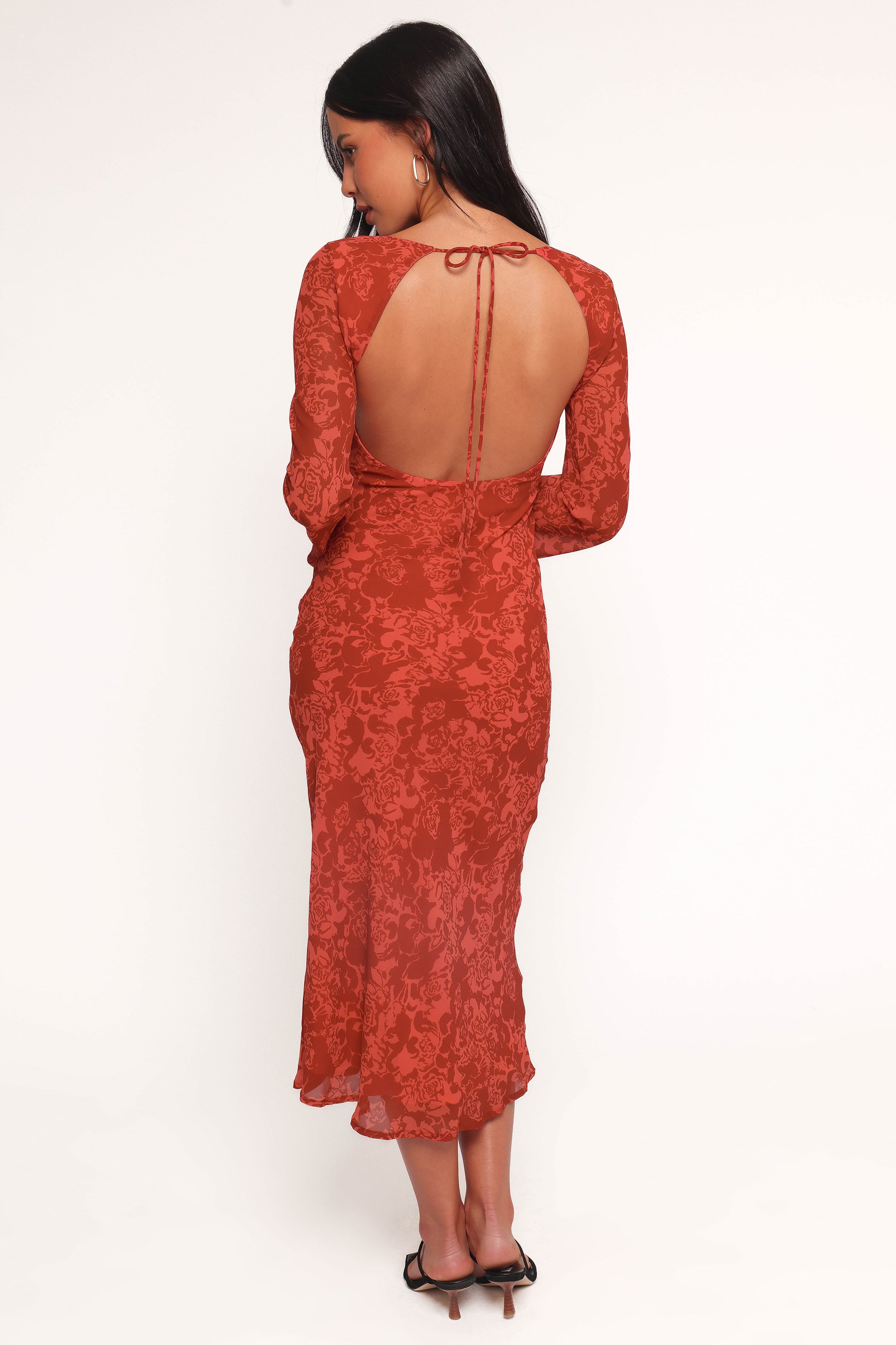 Petal and Pup USA DRESSES Talitha Maxi Dress - Red Roses