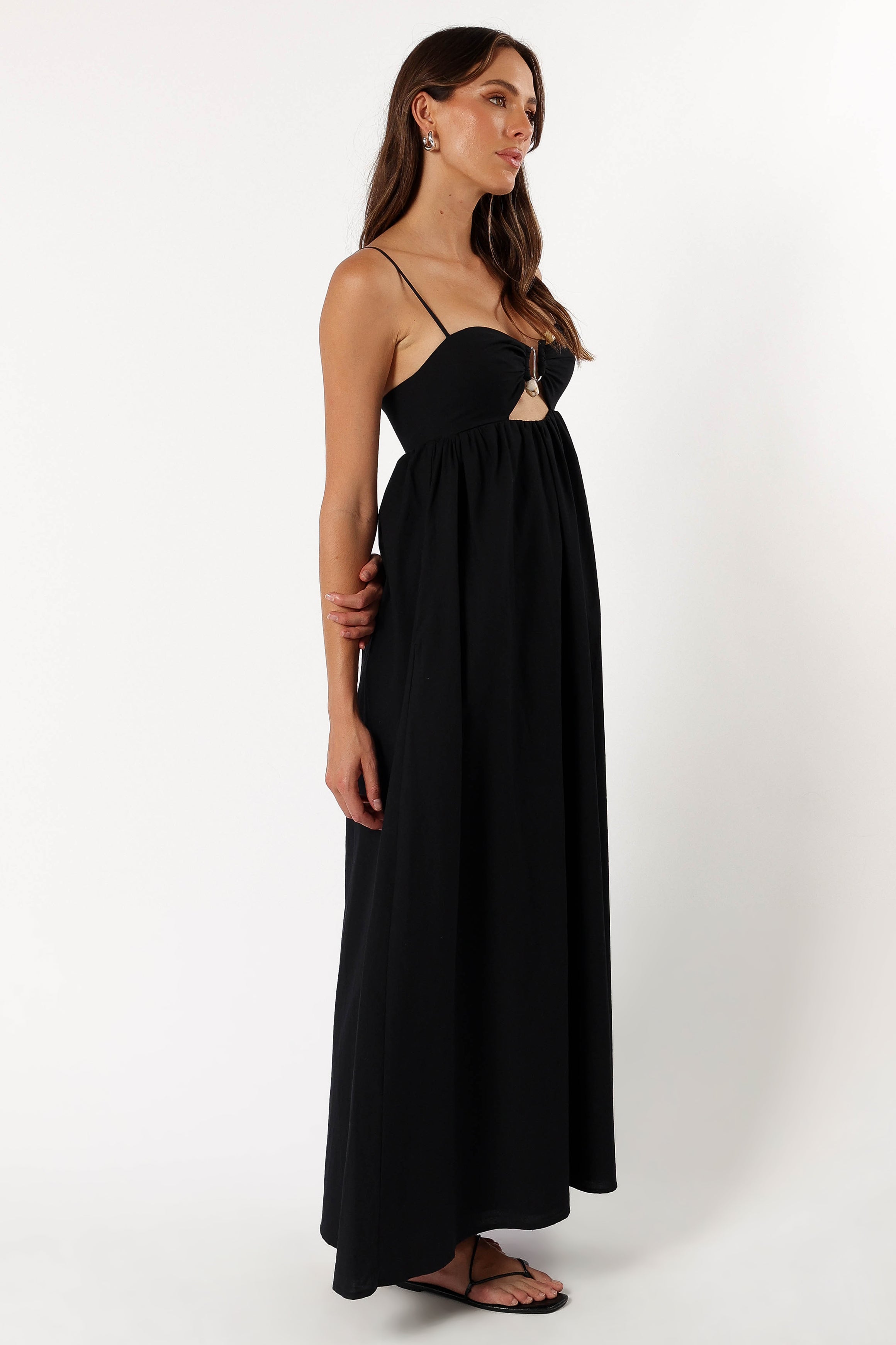 Petal and Pup USA DRESSES Tanala Maxi Dress - Black