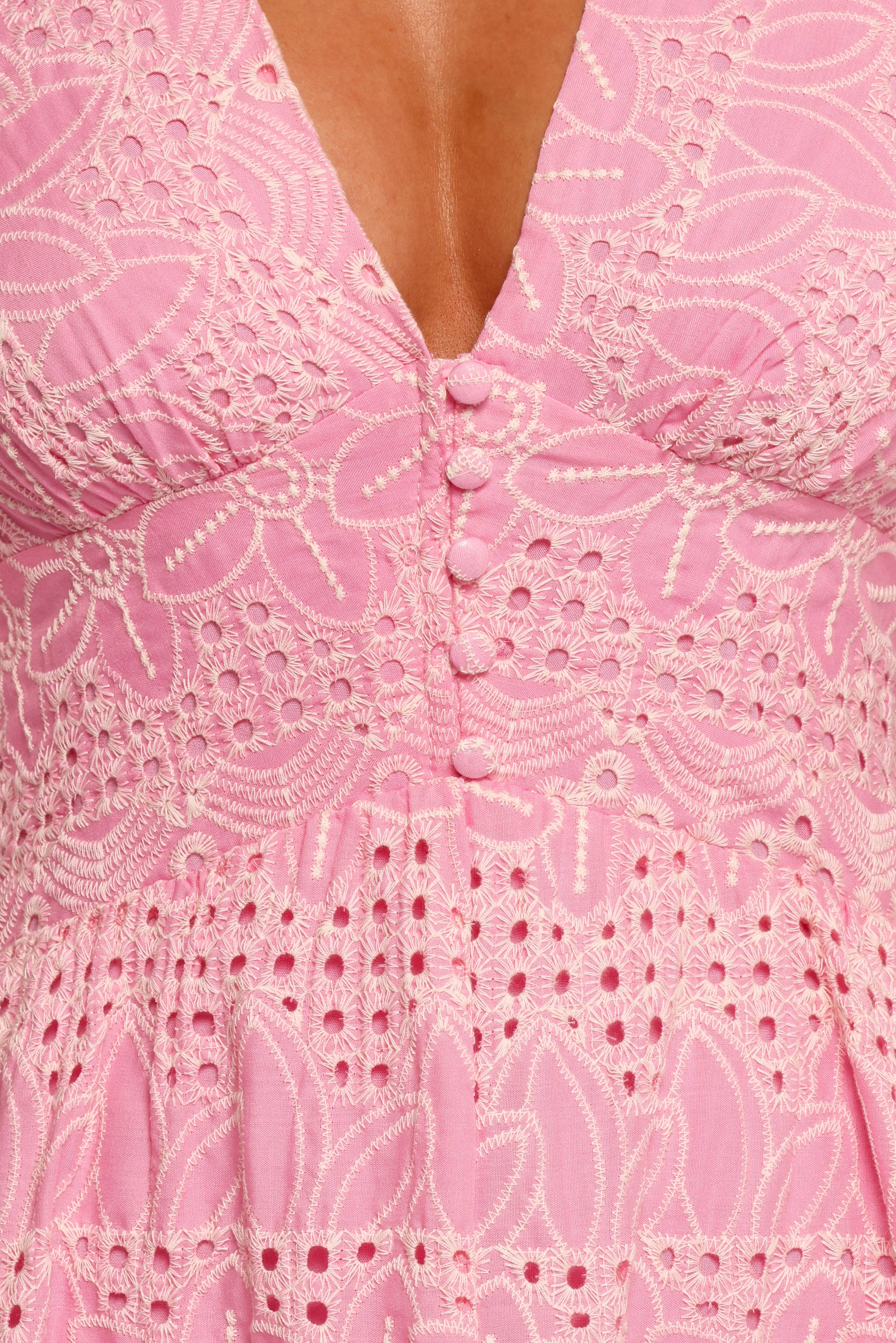 Petal and Pup USA DRESSES Tani Midi Dress - Pink