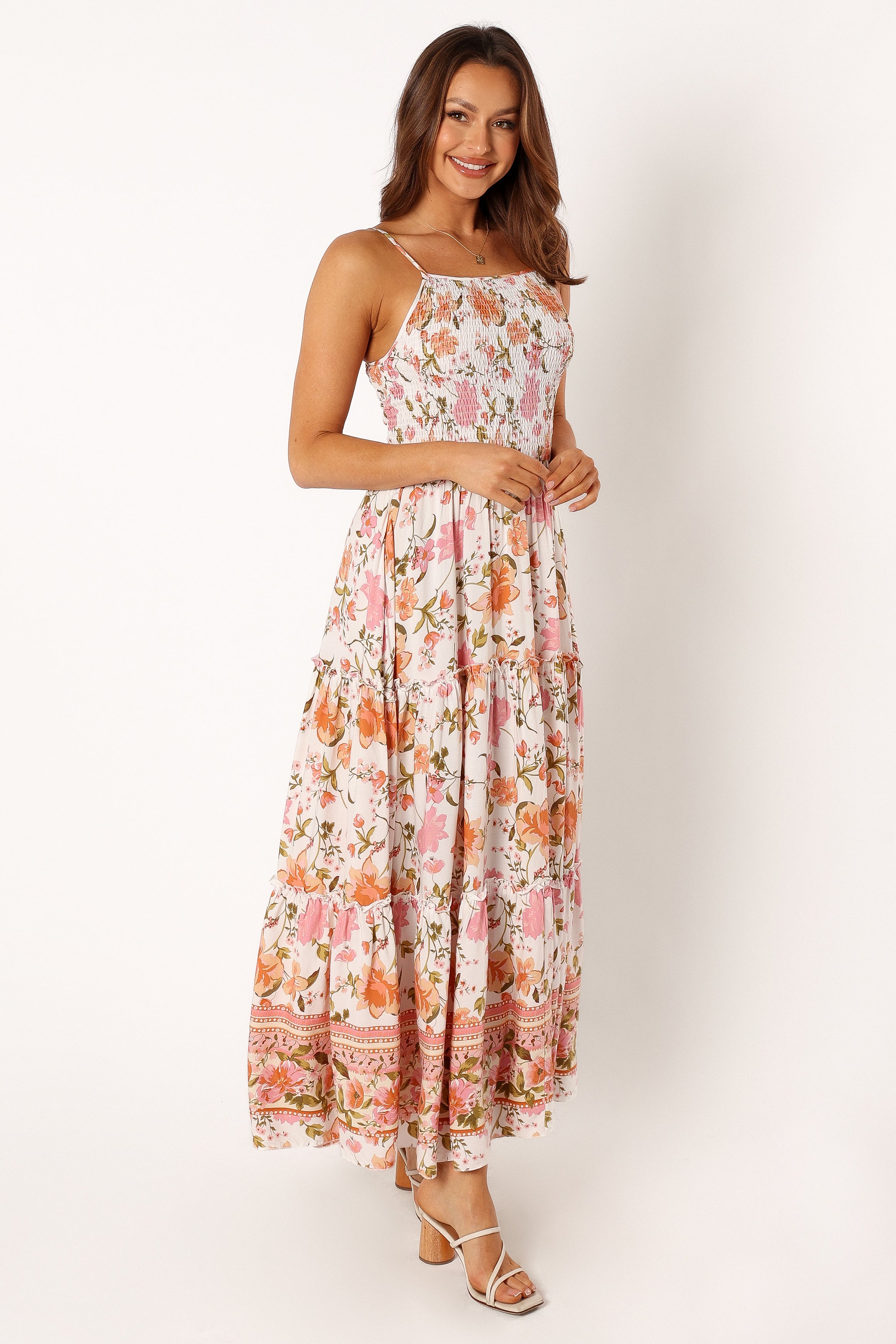 Petal and Pup USA DRESSES Tarah Midi Dress - Angelica Print