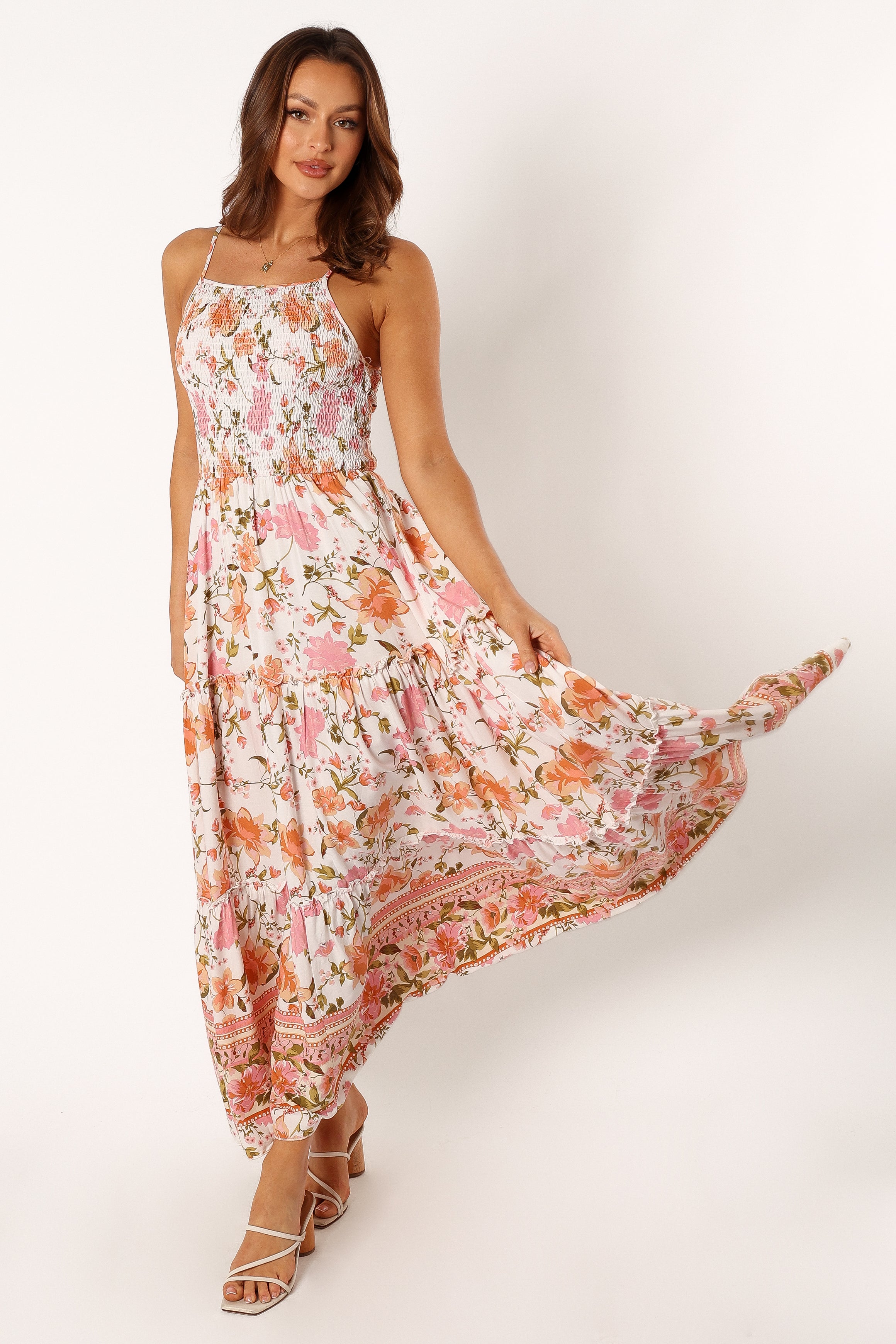 Petal and Pup USA DRESSES Tarah Midi Dress - Angelica Print