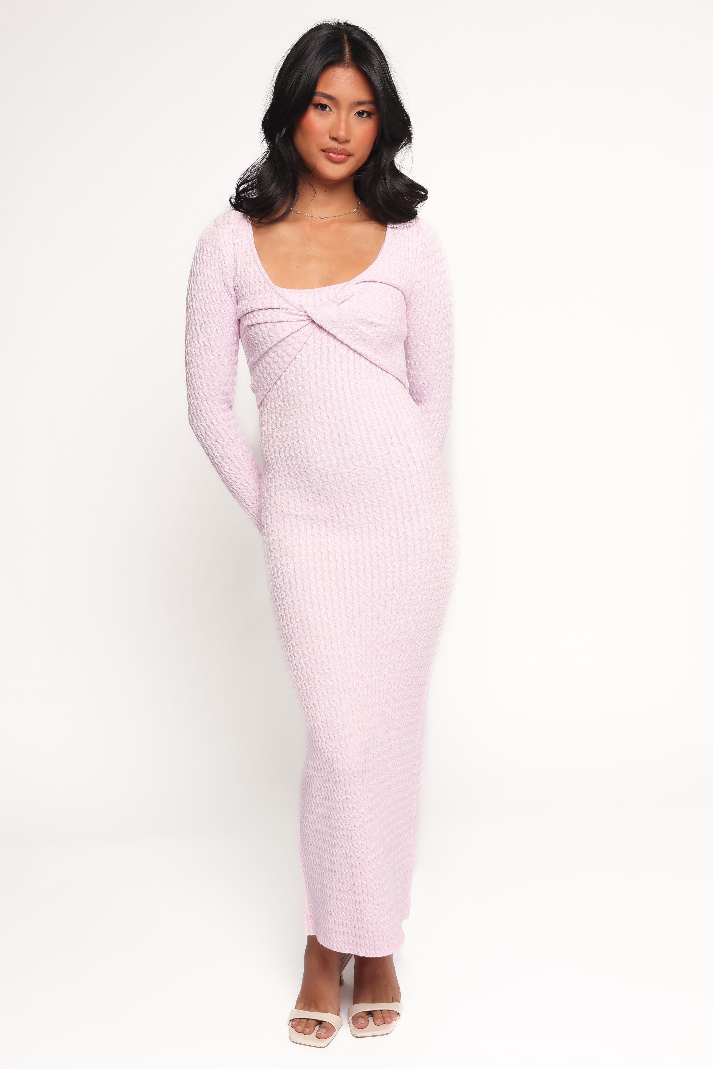 Petal and Pup USA DRESSES Teodora Midi Dress - Pink
