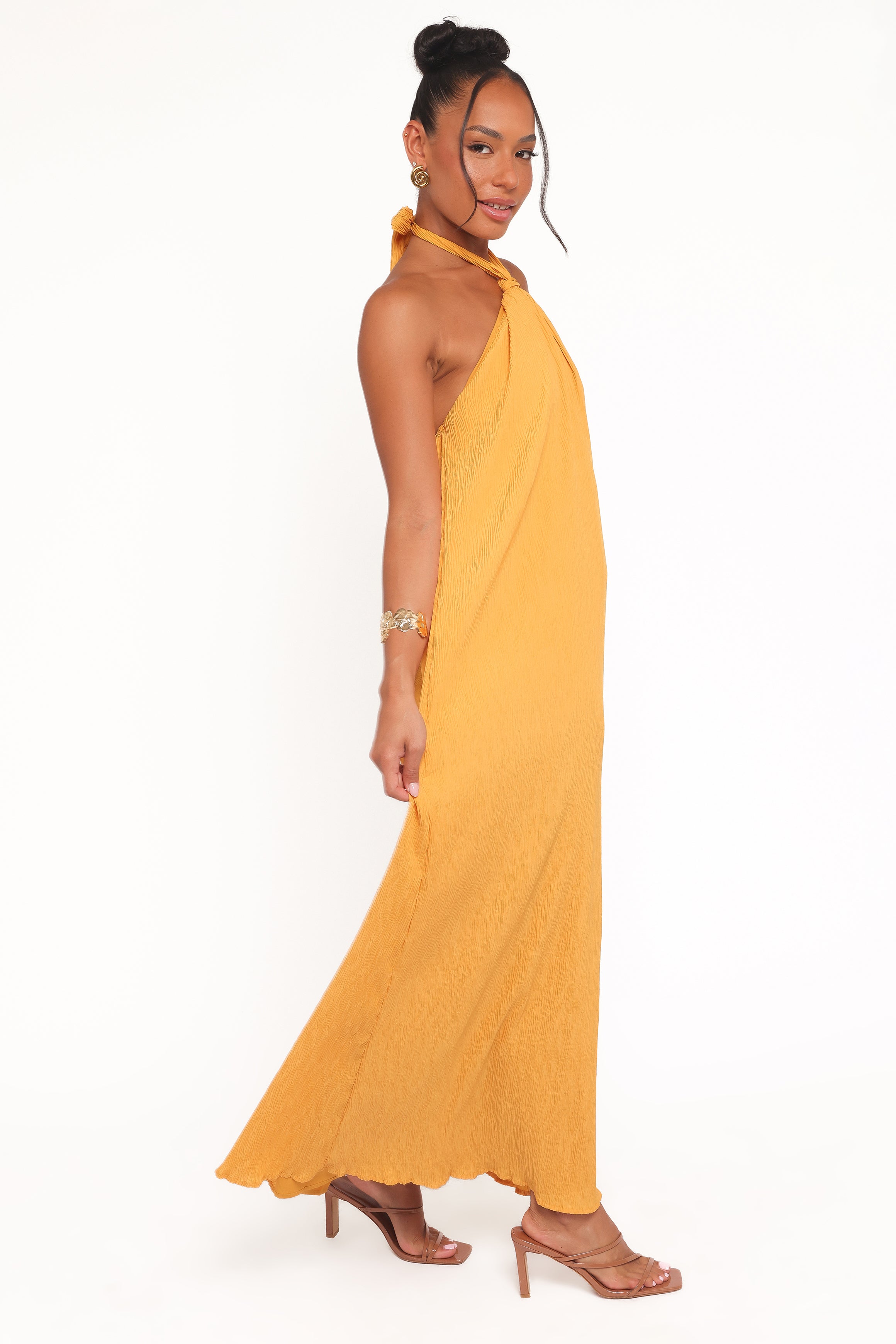 Petal and Pup USA DRESSES Theophania Maxi Dress - Mango