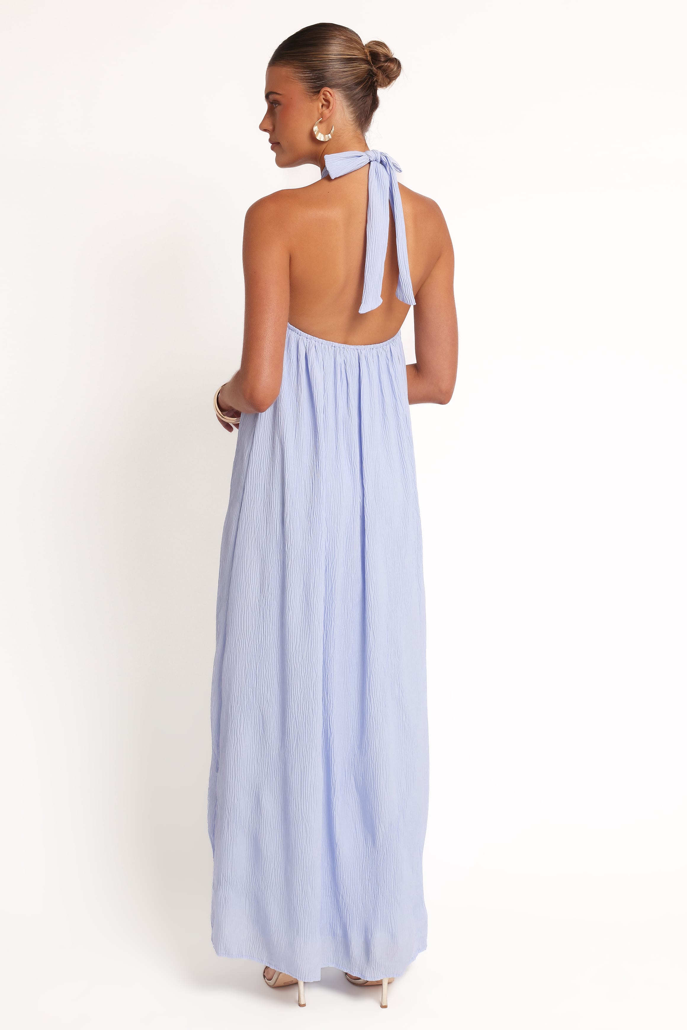 Petal and Pup USA DRESSES Theophania Maxi Dress - Pale Blue