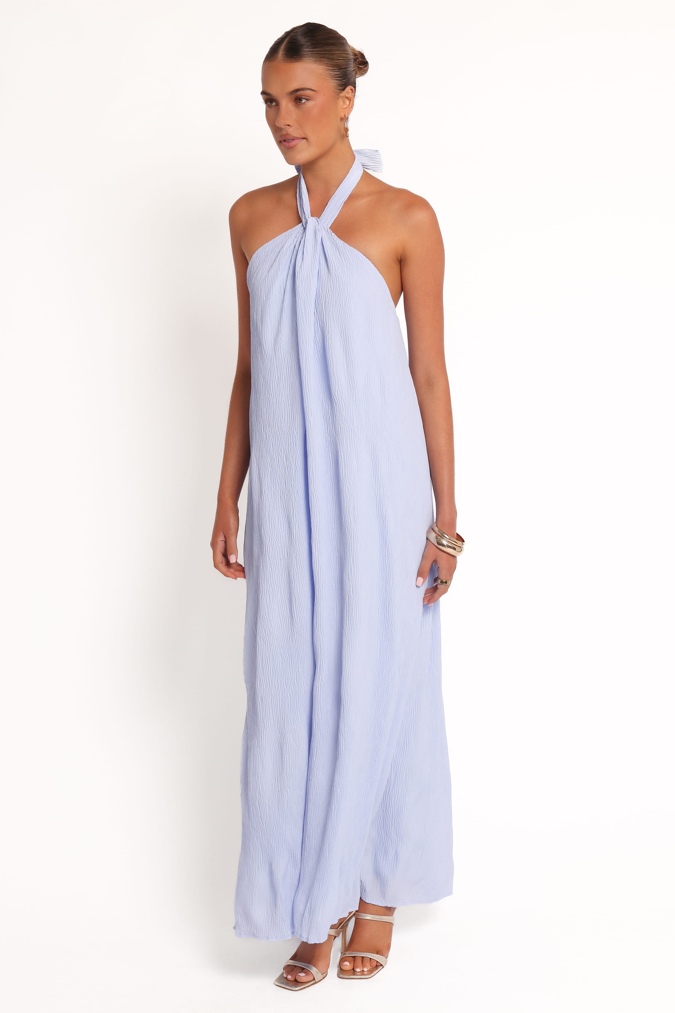 Petal and Pup USA DRESSES Theophania Maxi Dress - Pale Blue