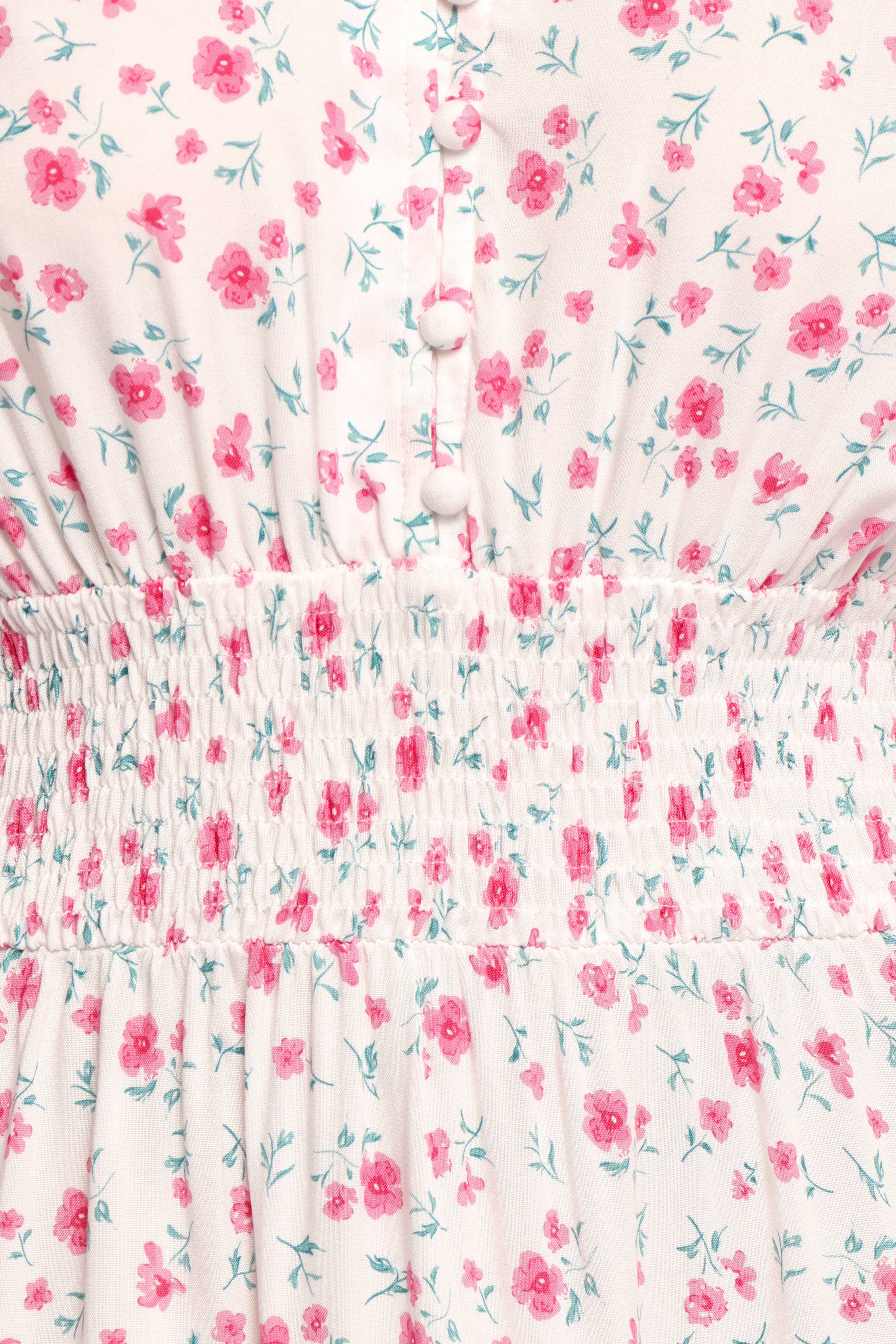 Petal and Pup USA DRESSES Thomas Maxi Dress - Pink Ditsy Floral