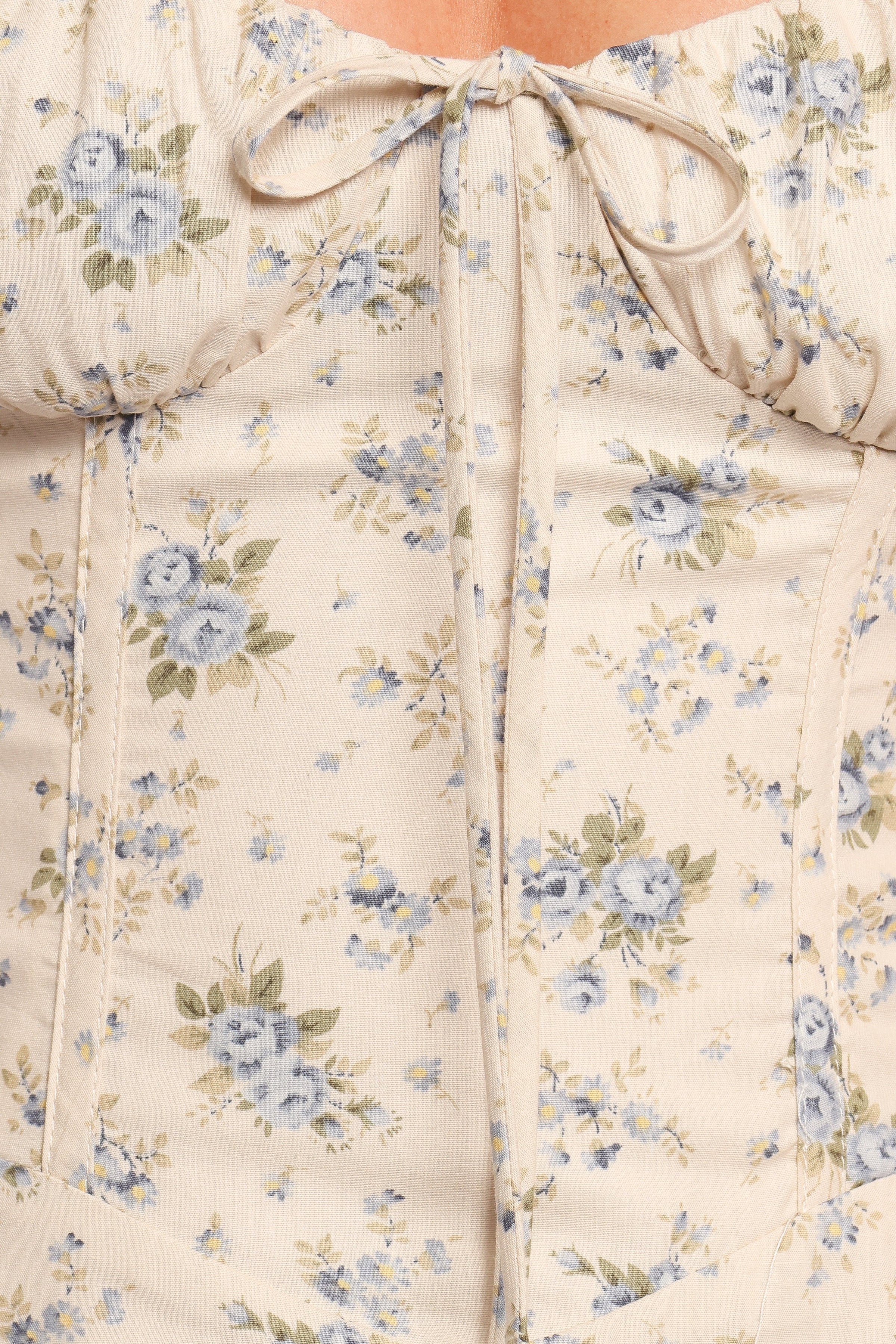 Petal and Pup USA DRESSES Tiarna Maxi Dress - Blue Floral