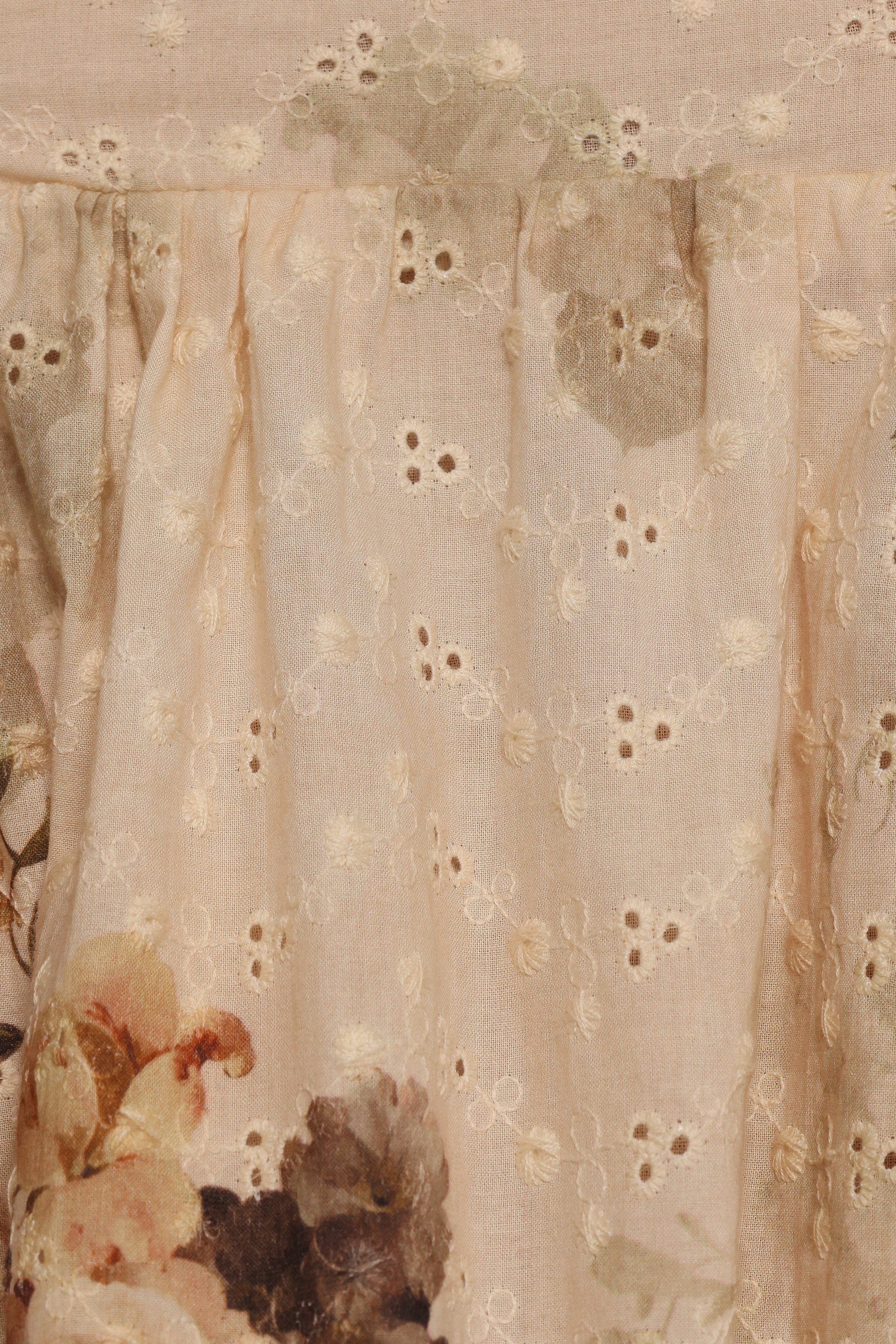 Petal and Pup USA DRESSES Tiarny Mini Dress - Beige Floral