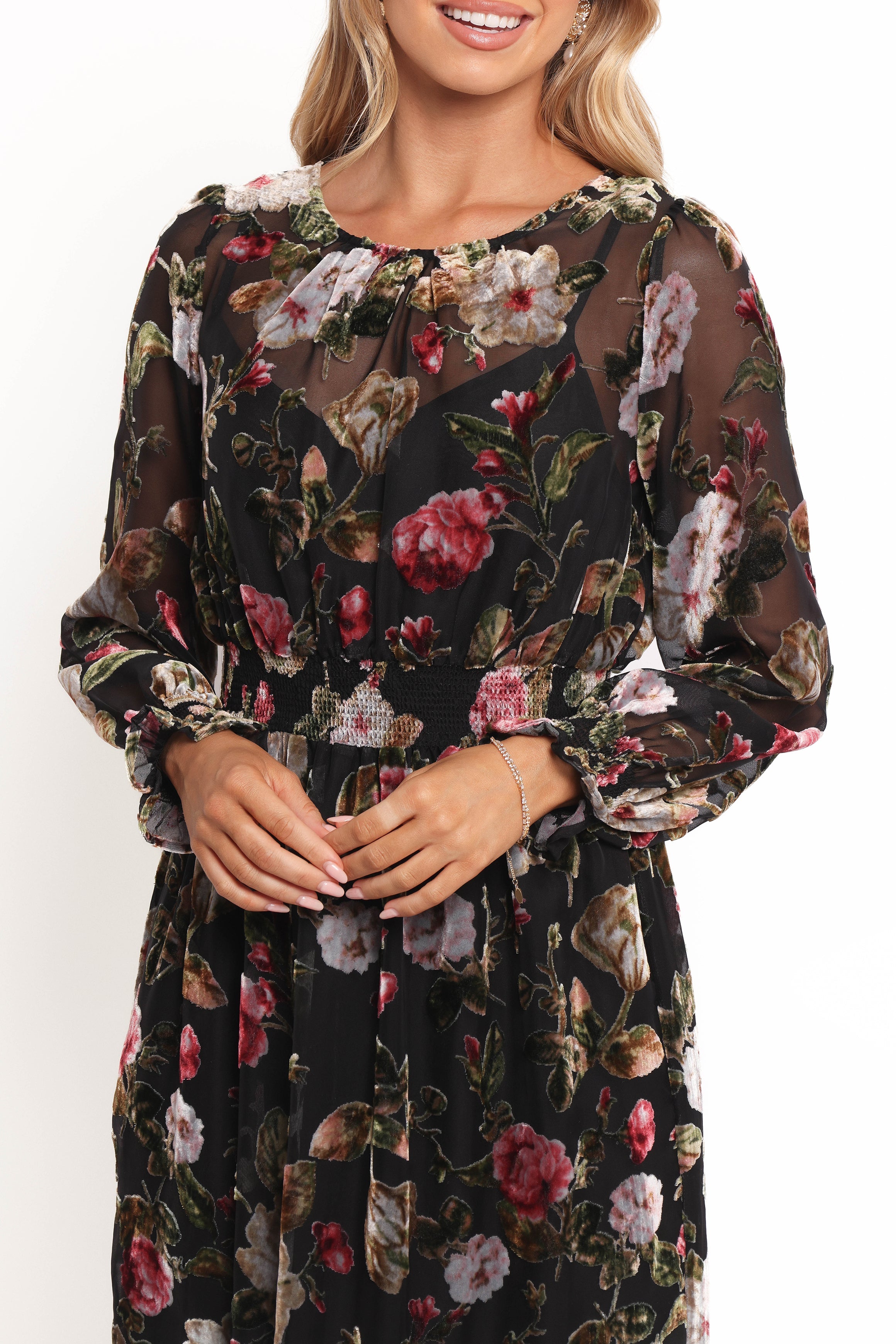 Petal and Pup USA DRESSES Tracy Midi Dress - Multi