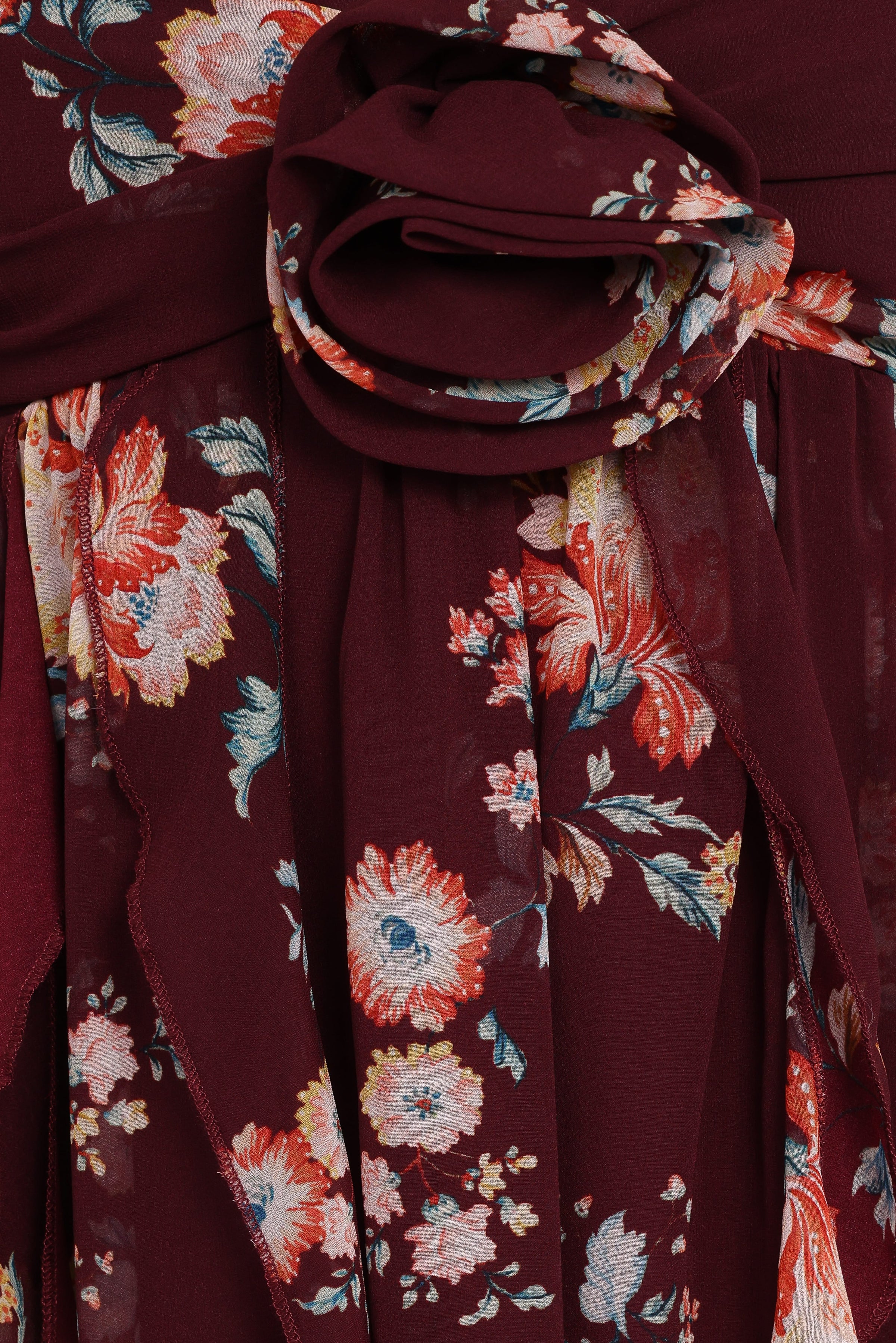 Petal and Pup USA DRESSES Tully Maxi Dress - Berry Floral