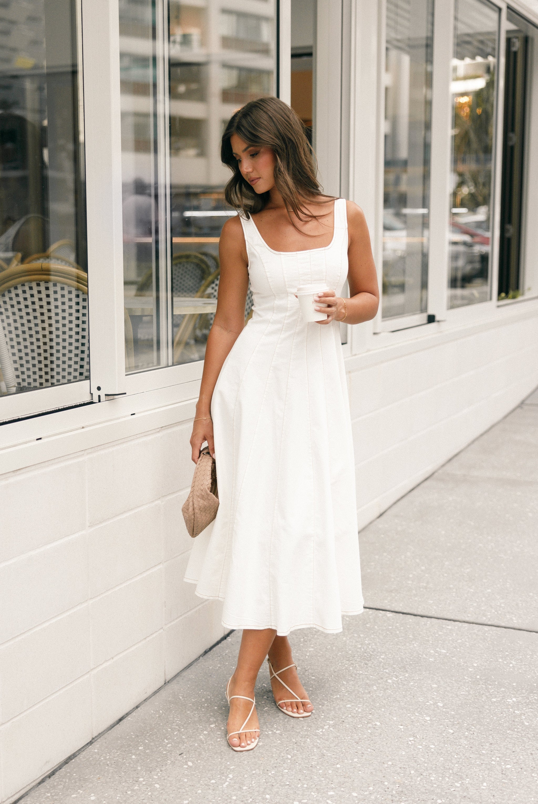 leona petal midi dress Petal and Pup Women's Una Midi Dress