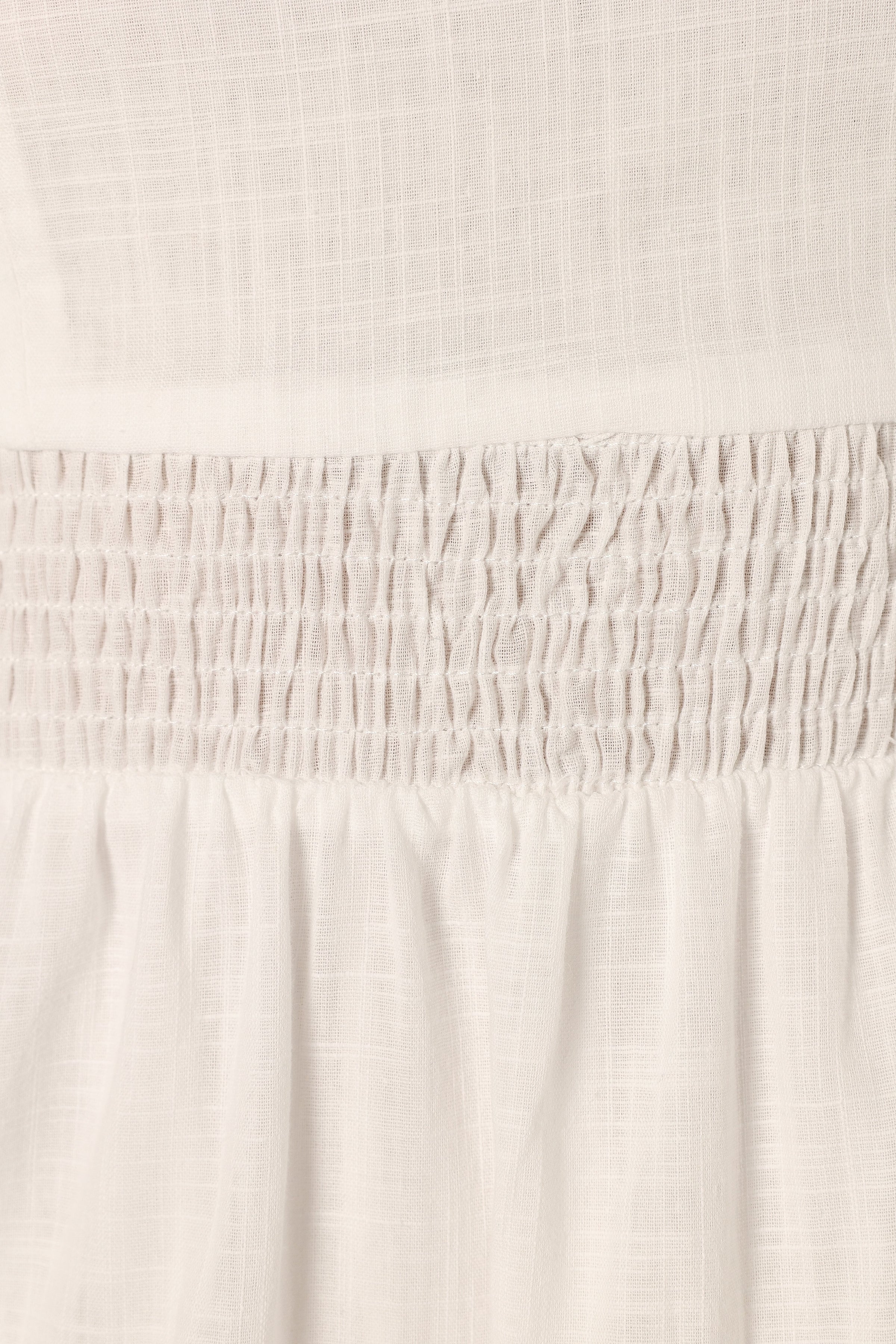 Petal and Pup USA DRESSES Urmi Midi Dress - White